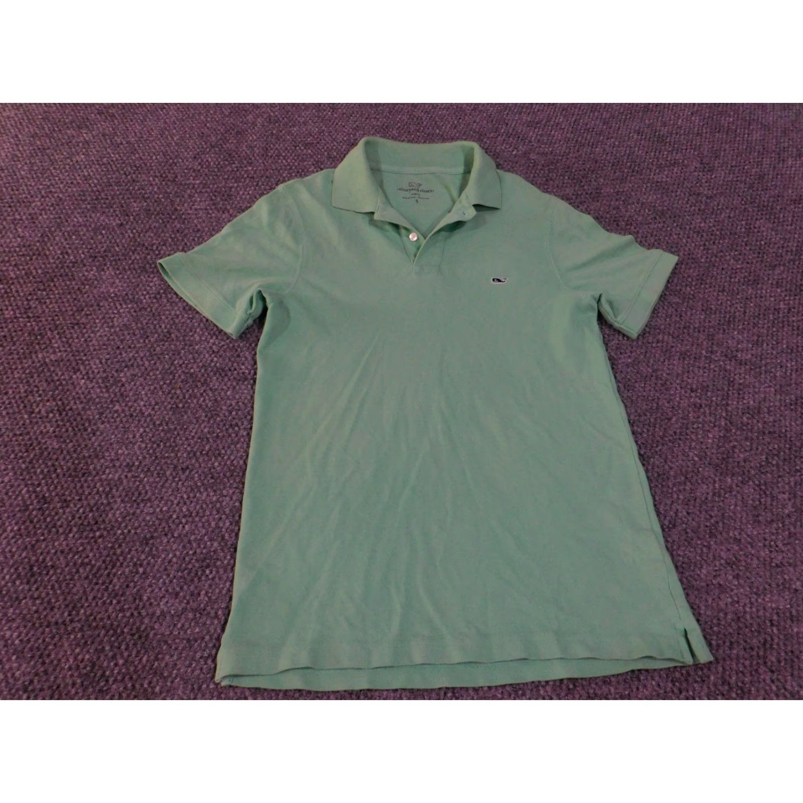 Vineyard Vines Vineyard Vines Polo Shirt Mens S Green Slim Fit Whale Logo Casual Preppy Shirt Size US S / EU 44-46 / 1 - 3 Thumbnail