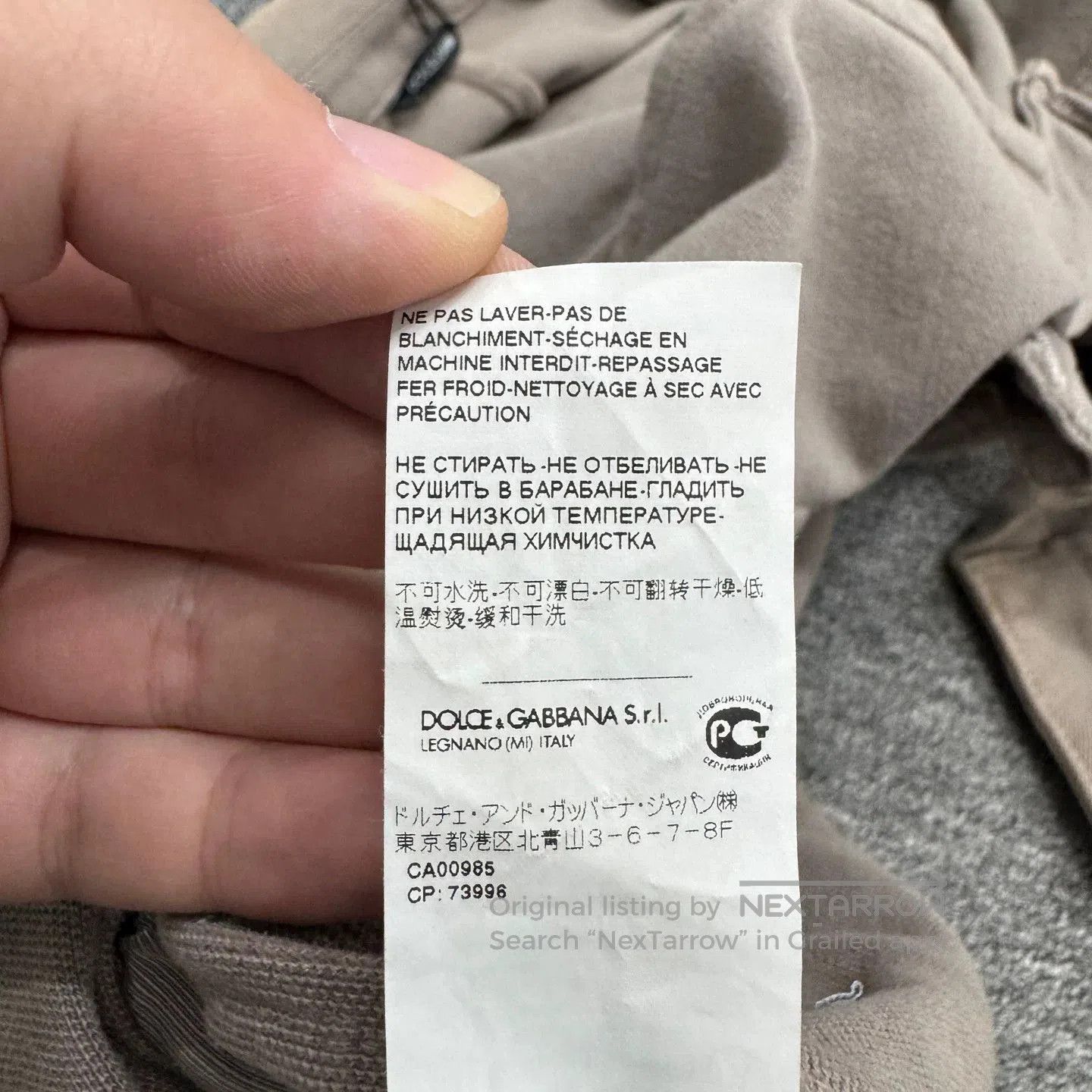 Dolce & Gabbana DG Denim Blazer. Size US S / EU 44-46 / 1 - 4 Thumbnail