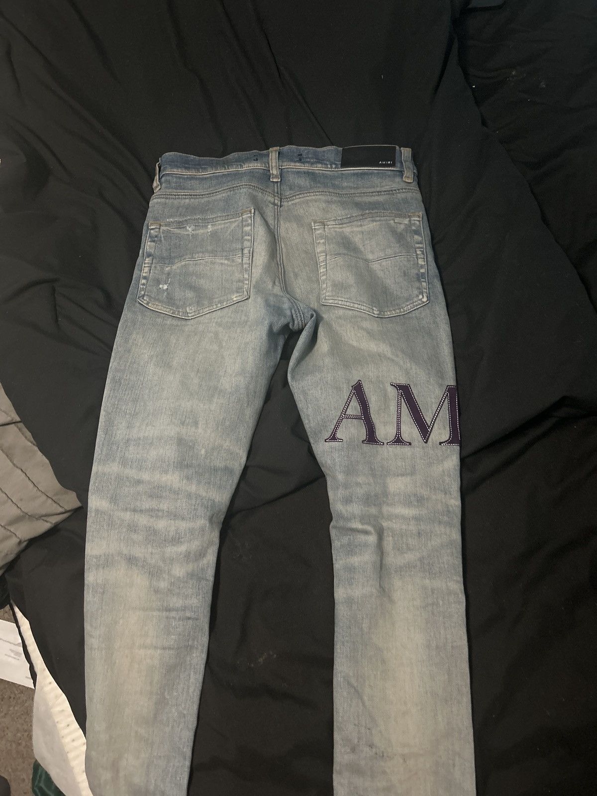 Amiri Amiri indigo Serim Jeans Purple Size US 29 - 4 Thumbnail