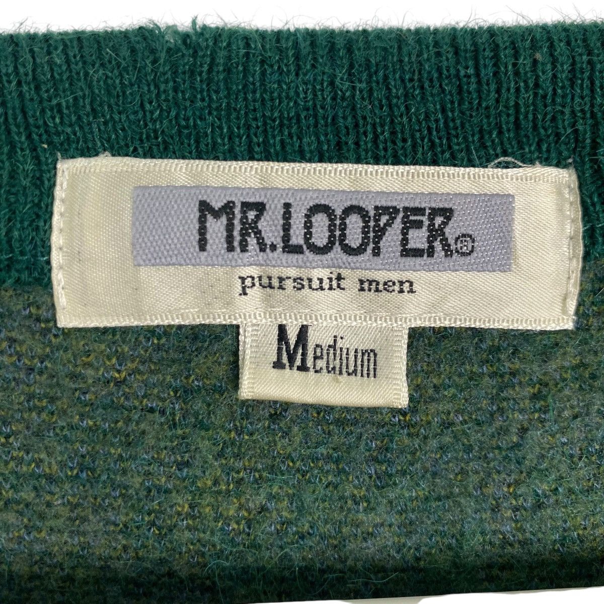 Vintage Vintage Mr.Looper Crewneck Sweatshirt Green Size L Size US L / EU 52-54 / 3 - 6 Thumbnail
