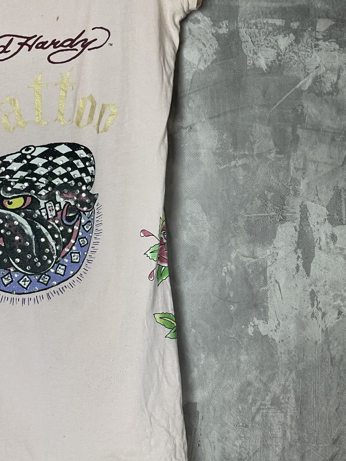 Ed Hardy × Vintage Vintage Don Ed Hardy Y2k Tattoo Print Tank Top Made In USA Size XL / US 12-14 / IT 48-50 - 5 Thumbnail
