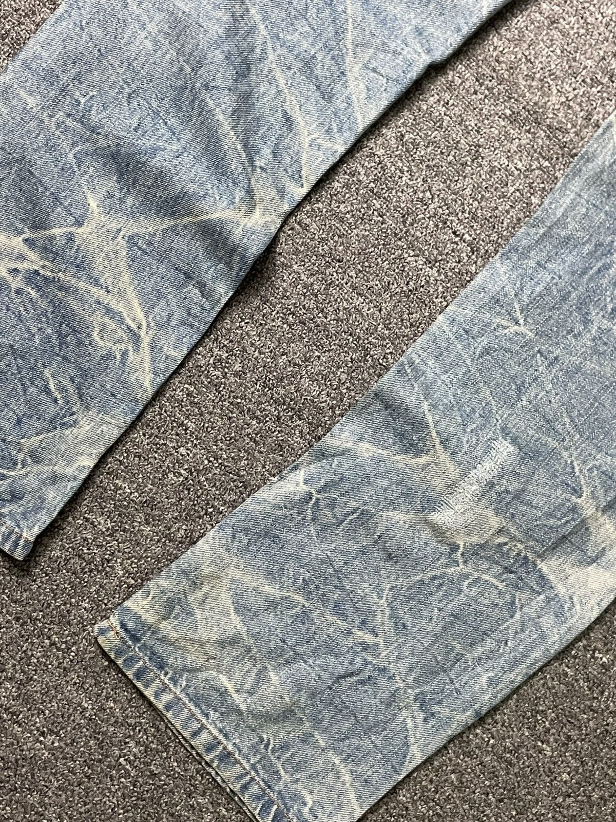 Vintage Japanese Brand Distressed Denim Ripped Jeans (67) Size US 32 / EU 48 - 16 Thumbnail