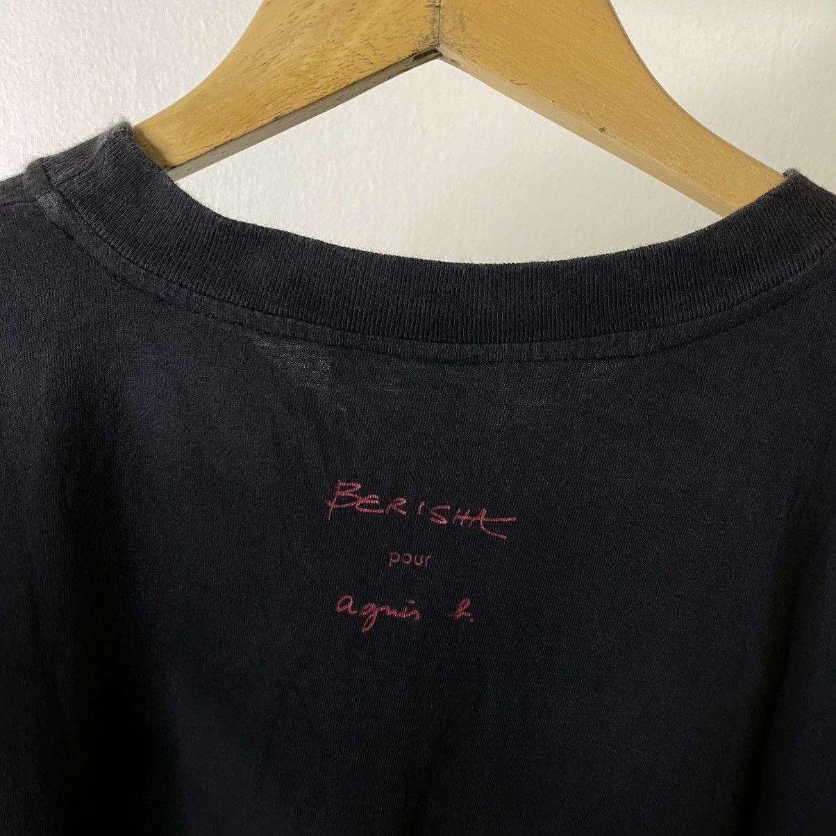 agnes b. Vintage Berisha Pour Agnès B Collaboration T Shirt Size US S / EU 44-46 / 1 - 6 Thumbnail