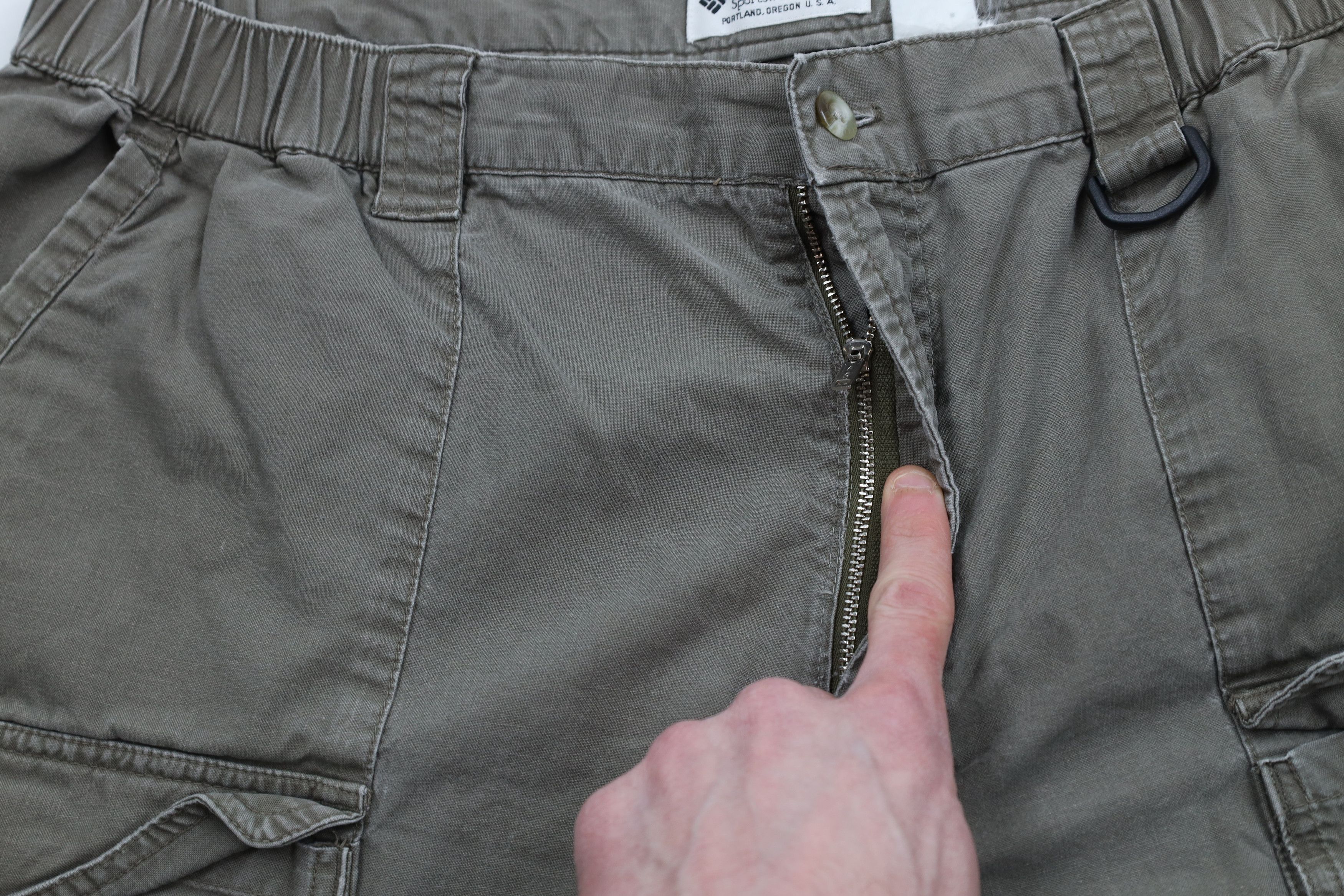 Columbia × Vintage Vintage 90s Columbia Wide Leg Convertible Cargo Pants Shorts Size US 38 / EU 54 - 8 Thumbnail