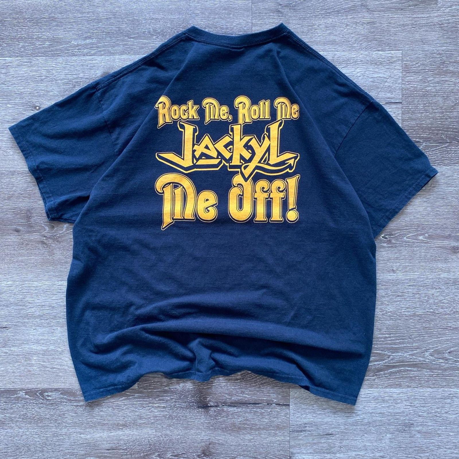 Gildan × Vintage Vintage Jackyl Funny Band Tee Size US XXL / EU 58 / 5 - 4 Thumbnail