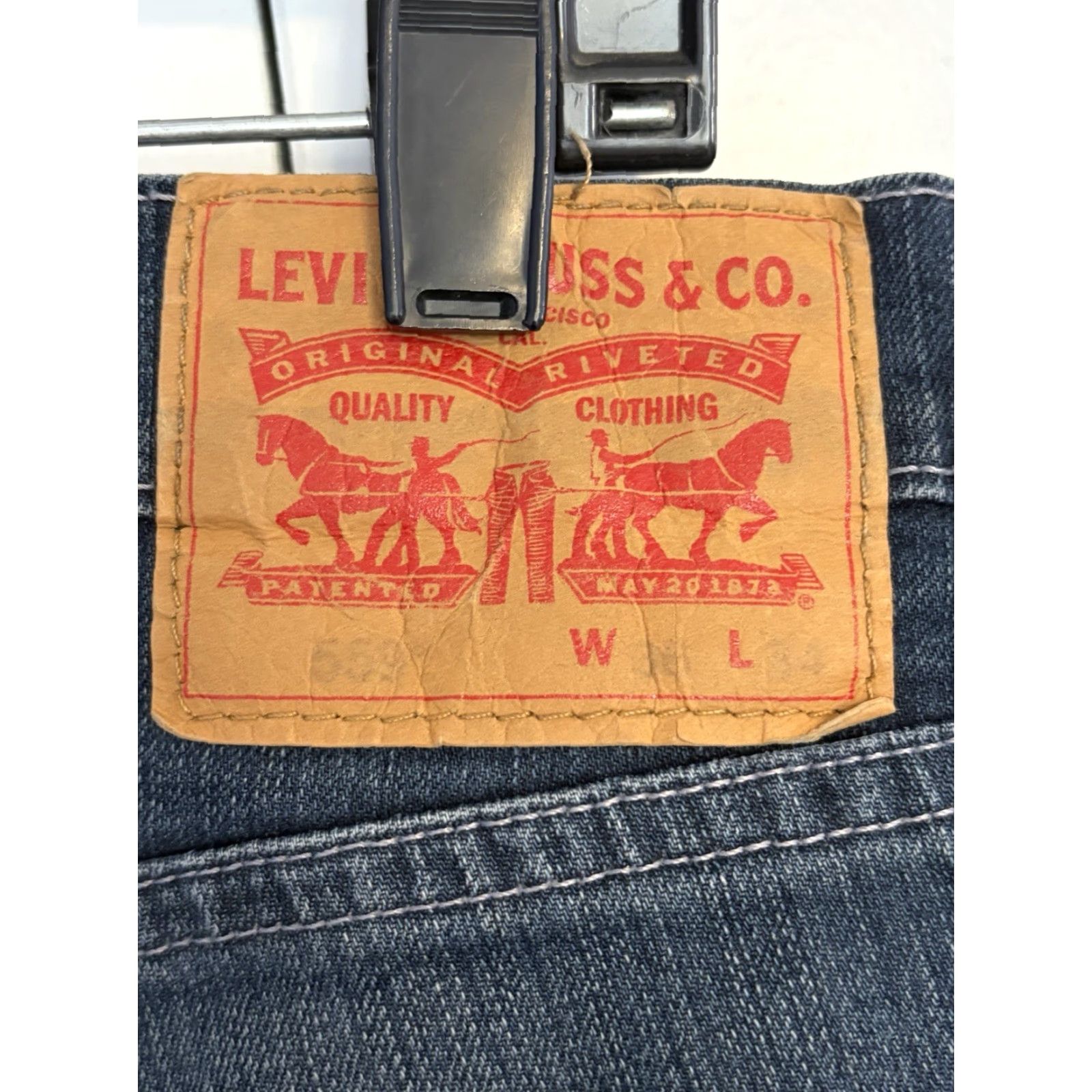 Levi's Levi's Jeans Men 559 Relaxed Straight 36x34 Blue Denim 5-Pocket Zip Belt Loops Mid Rise Regular Size Mens Size US 36 / EU 52 - 5 Thumbnail