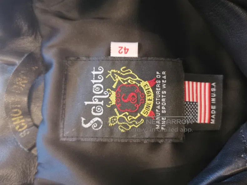 Schott Schott Leather coat Size US XS / EU 42 / 0 - 2 Thumbnail