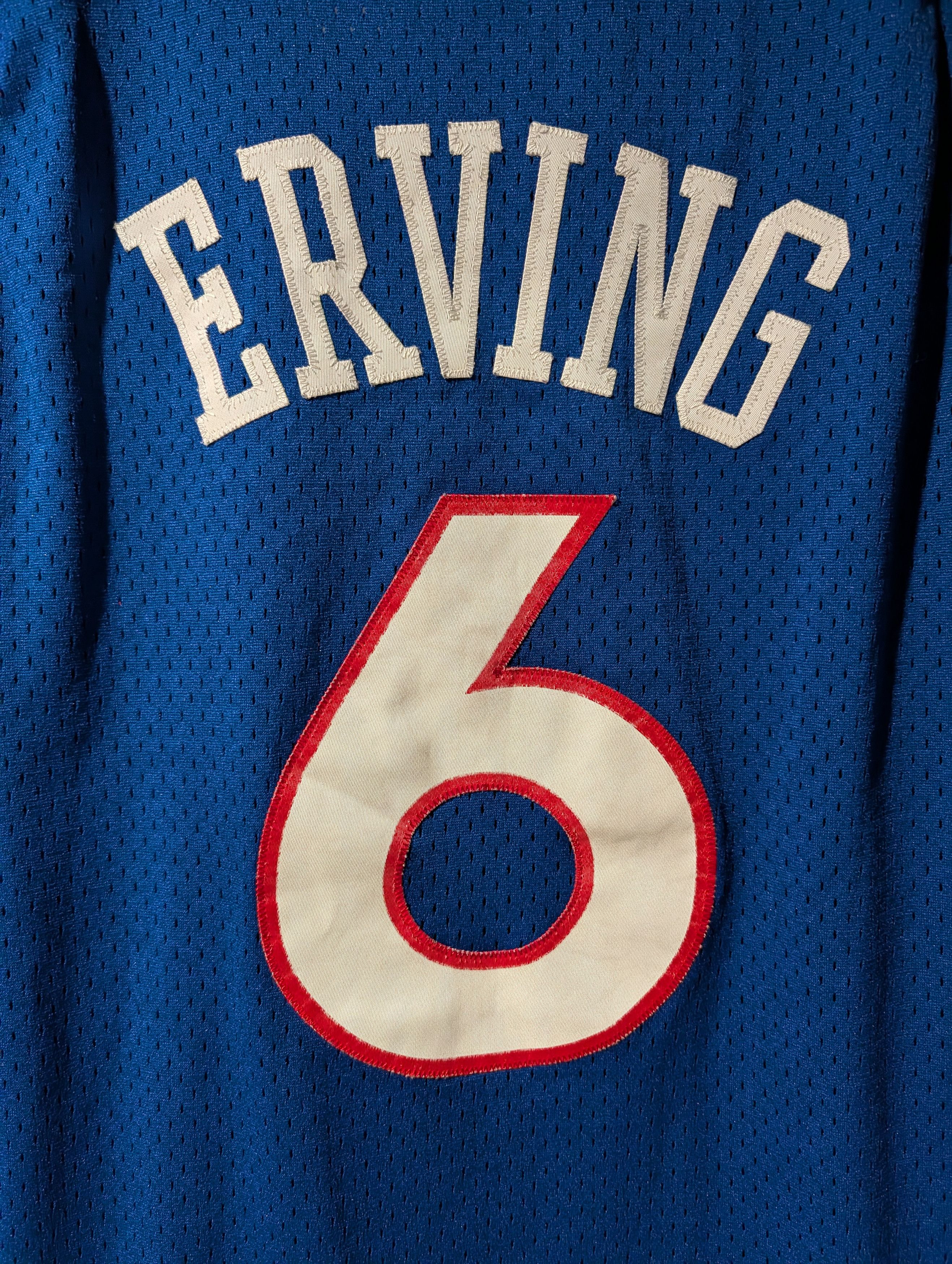 Adidas Vintage Philadelphia Sixers Erving Adidas Basketball Jersey Size US XL / EU 56 / 4 - 7 Thumbnail