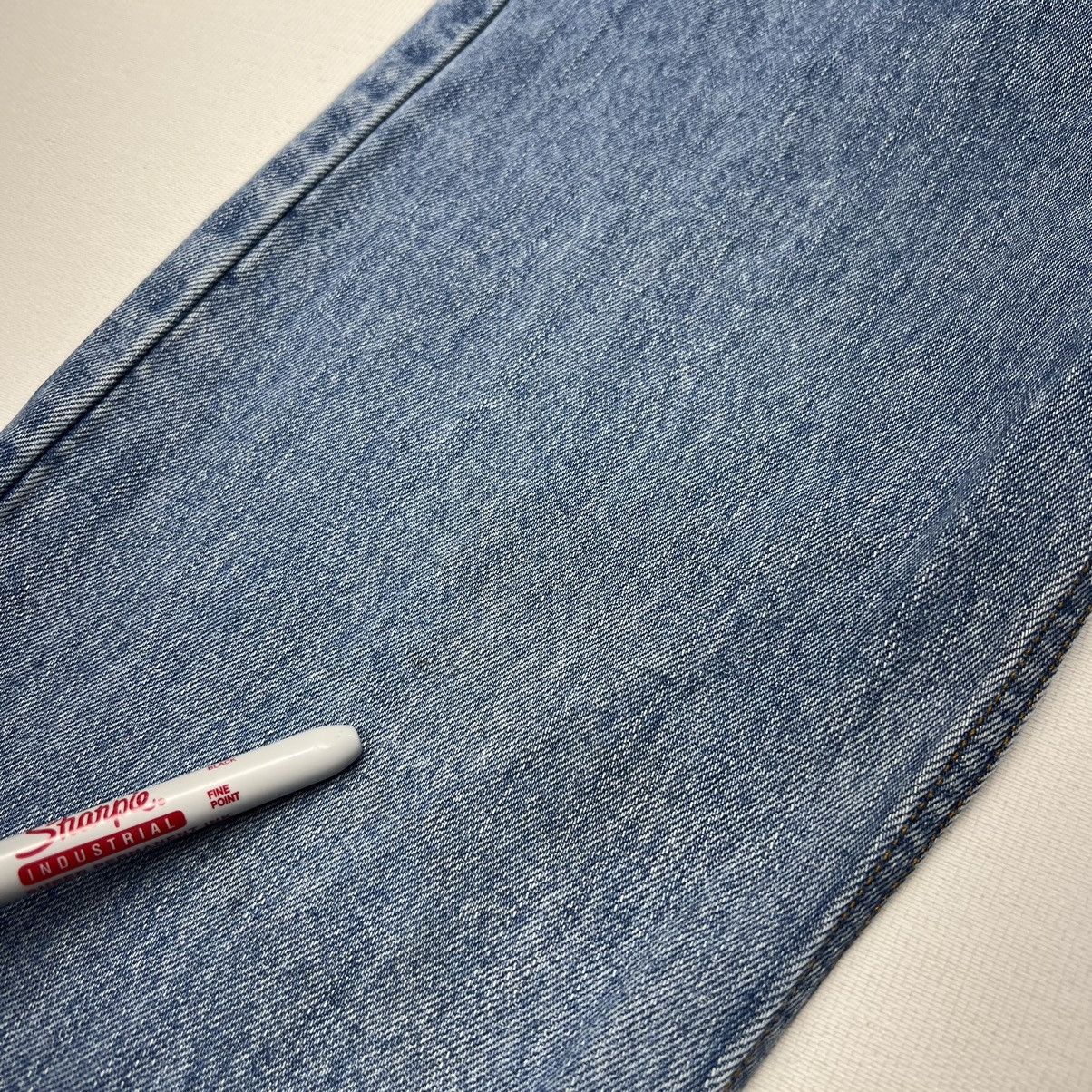 Levi's Levis 505 Jeans Regular Fit Straight Blue Pants Denim Y2K Size US 33 - 4 Thumbnail