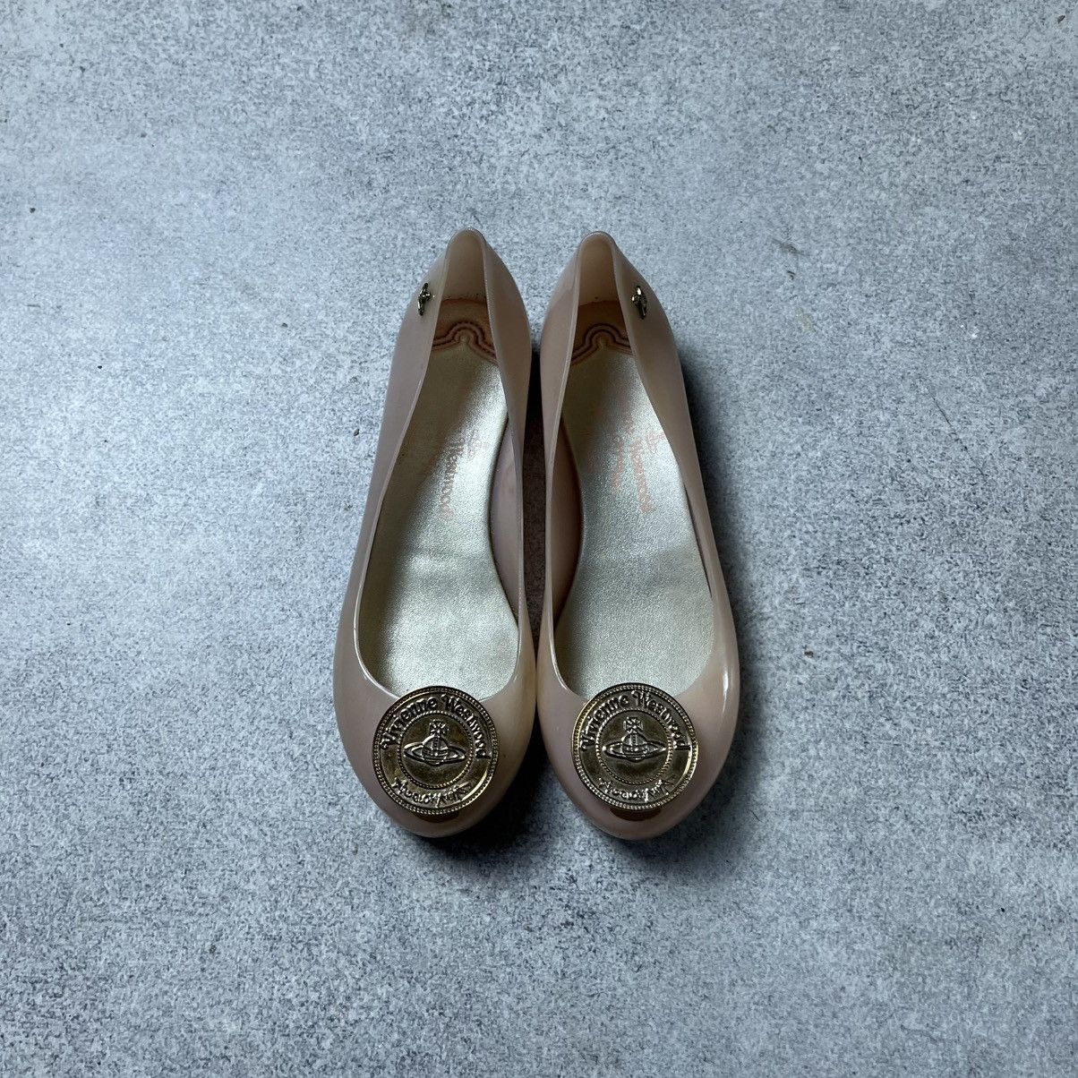 Vivienne Westwood Vivienne Westwood Melisa Anglomania Balet Orb Flats Size US 7 / IT 37 - 4 Thumbnail