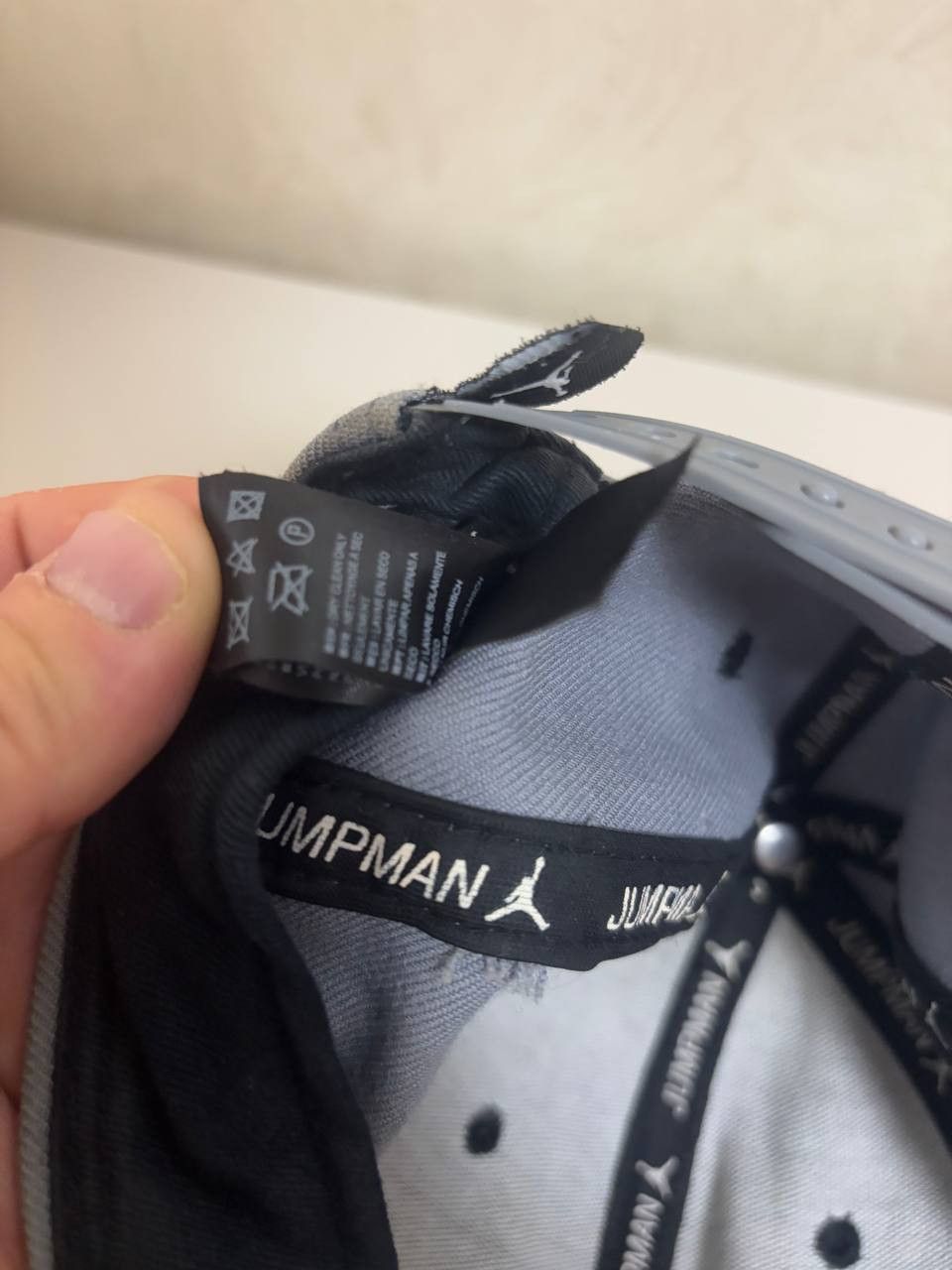 Jordan Brand Cap Nike JORDAN PRO JUMPMAN SNAPBACK Gray one size Size ONE SIZE - 7 Thumbnail
