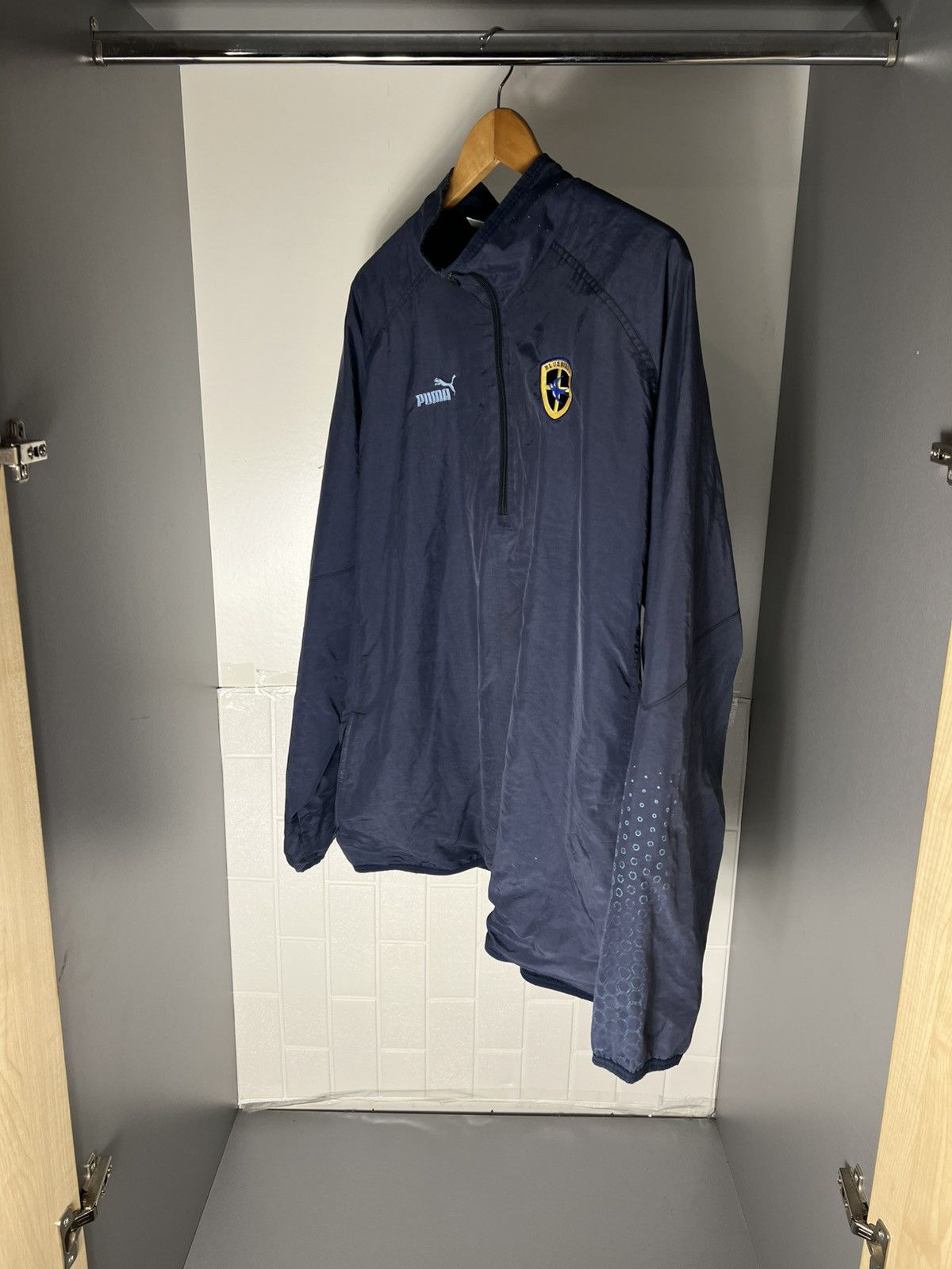 Puma VINTAGE PUMA FC CARDIFF CITY ENGLAND SOCCER JACKET RETRO 90s Size US XXL / EU 58 / 5 - 7 Thumbnail