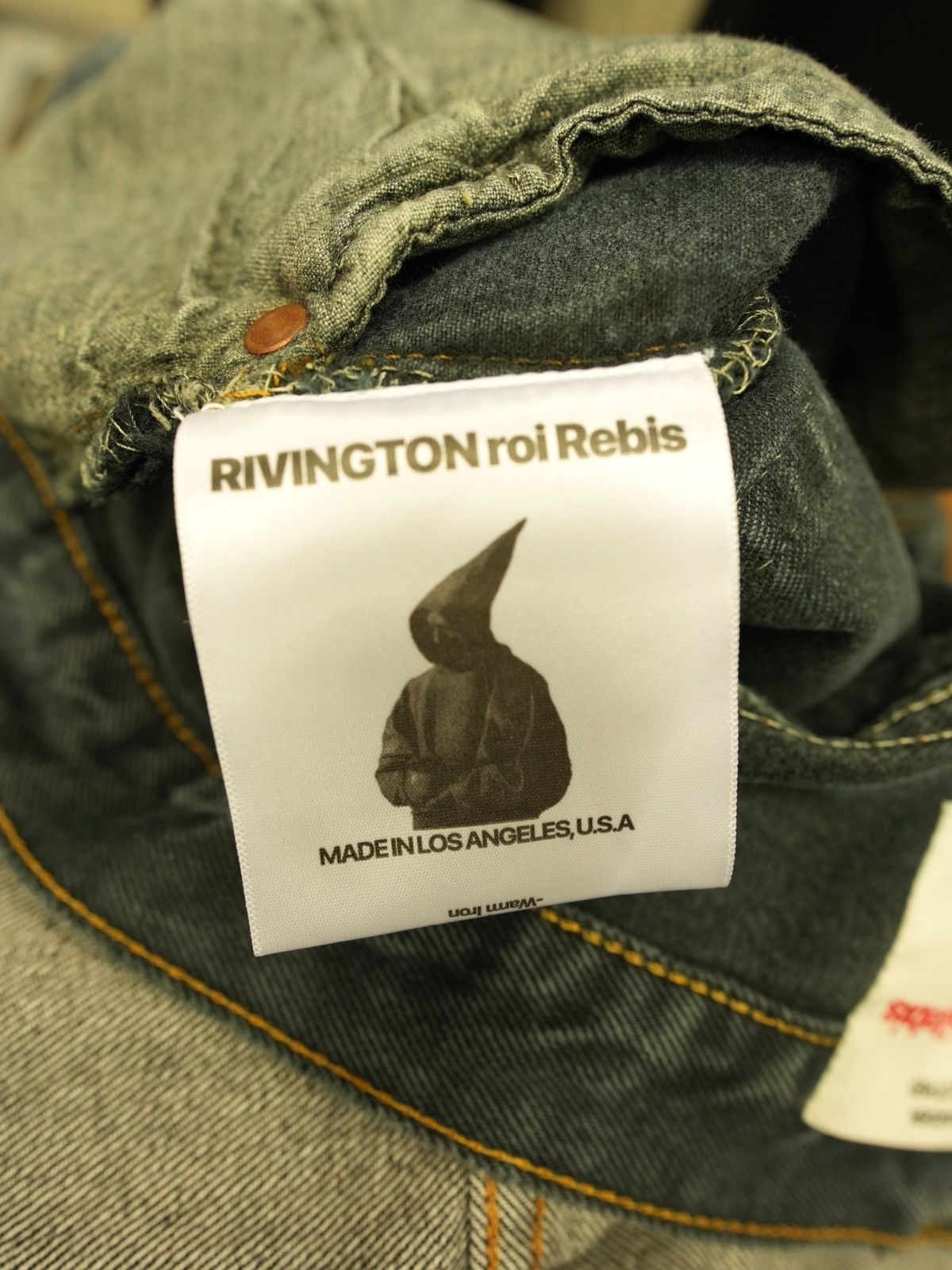 RRR-123 RRR123 HE ROSE 3 Double Layer Denim Size US 34 / EU 50 - 19 Thumbnail