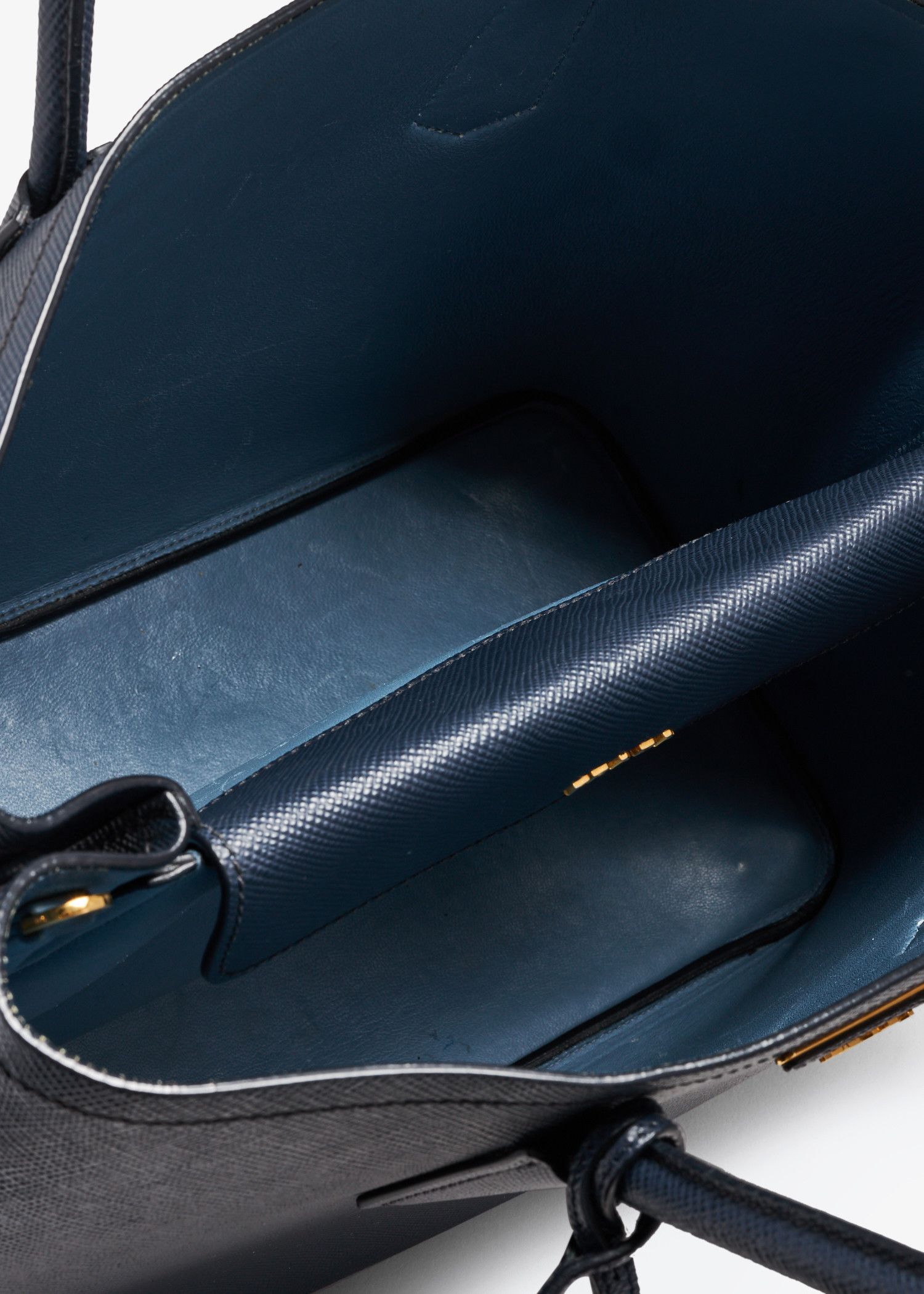 Prada o1tko10125 Size: OS / Double Saffiano Leather Bag in Black Size ONE SIZE - 6 Thumbnail