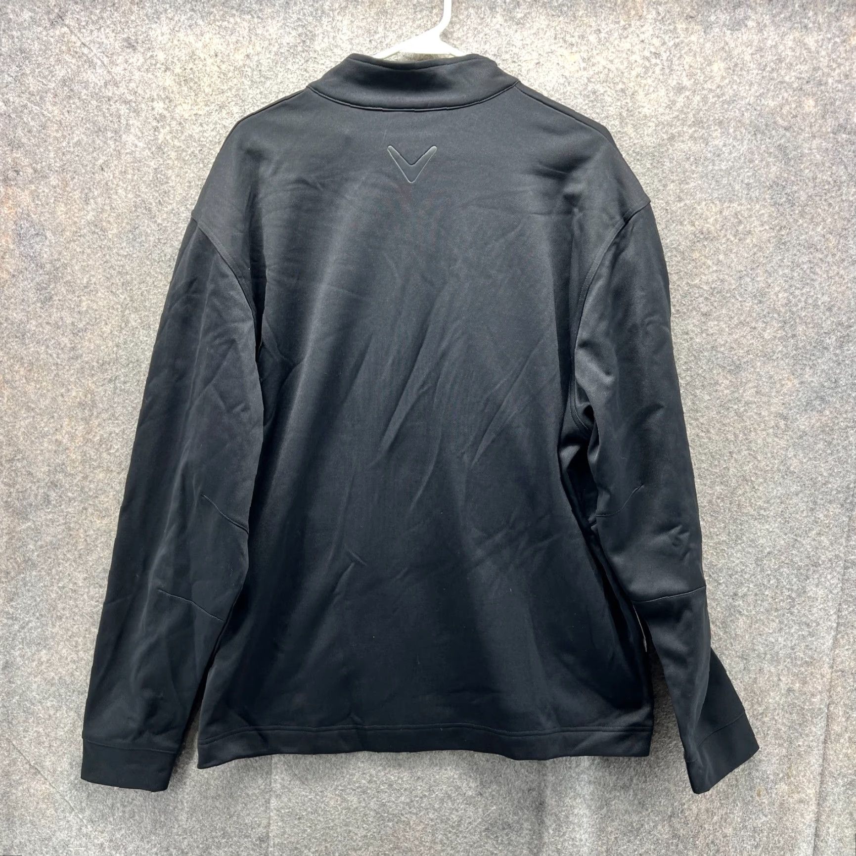 Callaway Callaway Jacket Mens XL Black Full Zip Windbreaker Polyester Track Vtg Size US XL / EU 56 / 4 - 2 Thumbnail