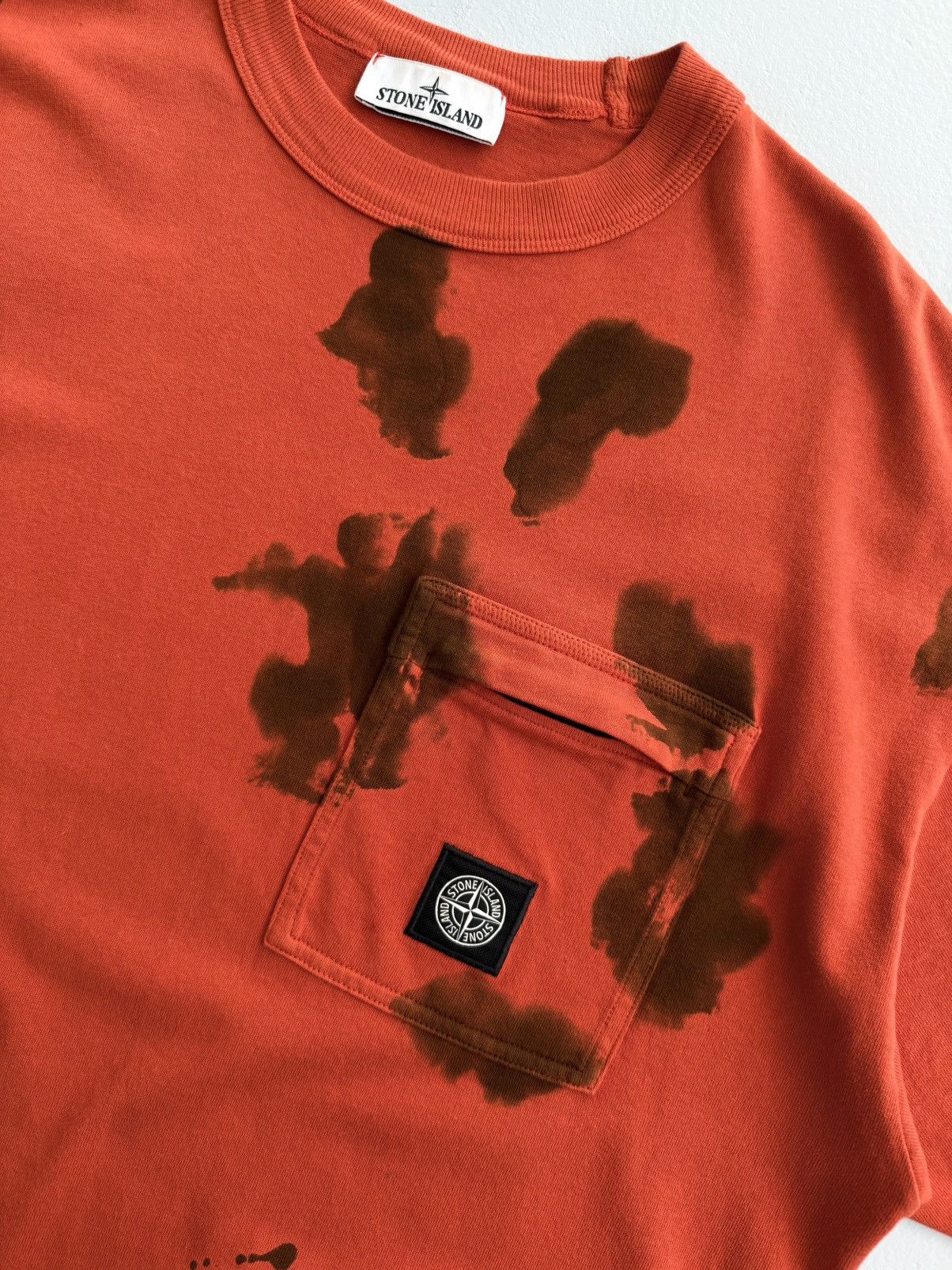 Stone Island Stone Island Tee Tie-Dyed Patch Program Crewneck T-Shirt Size US L / EU 52-54 / 3 - 9 Thumbnail