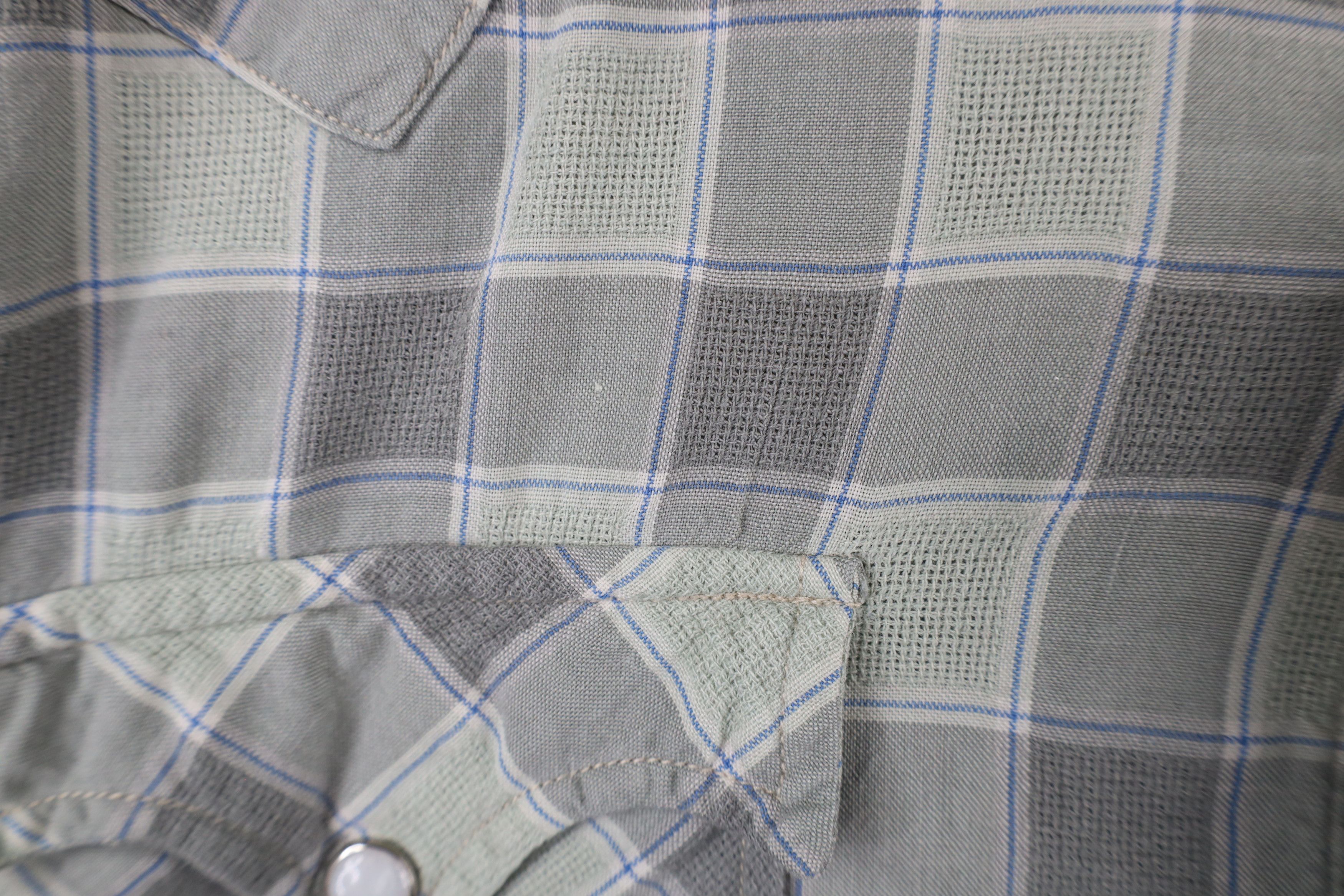 Vintage Vintage 50s 60s Rockabilly Snap Button Shirt Plaid USA Size US M / EU 48-50 / 2 - 5 Thumbnail