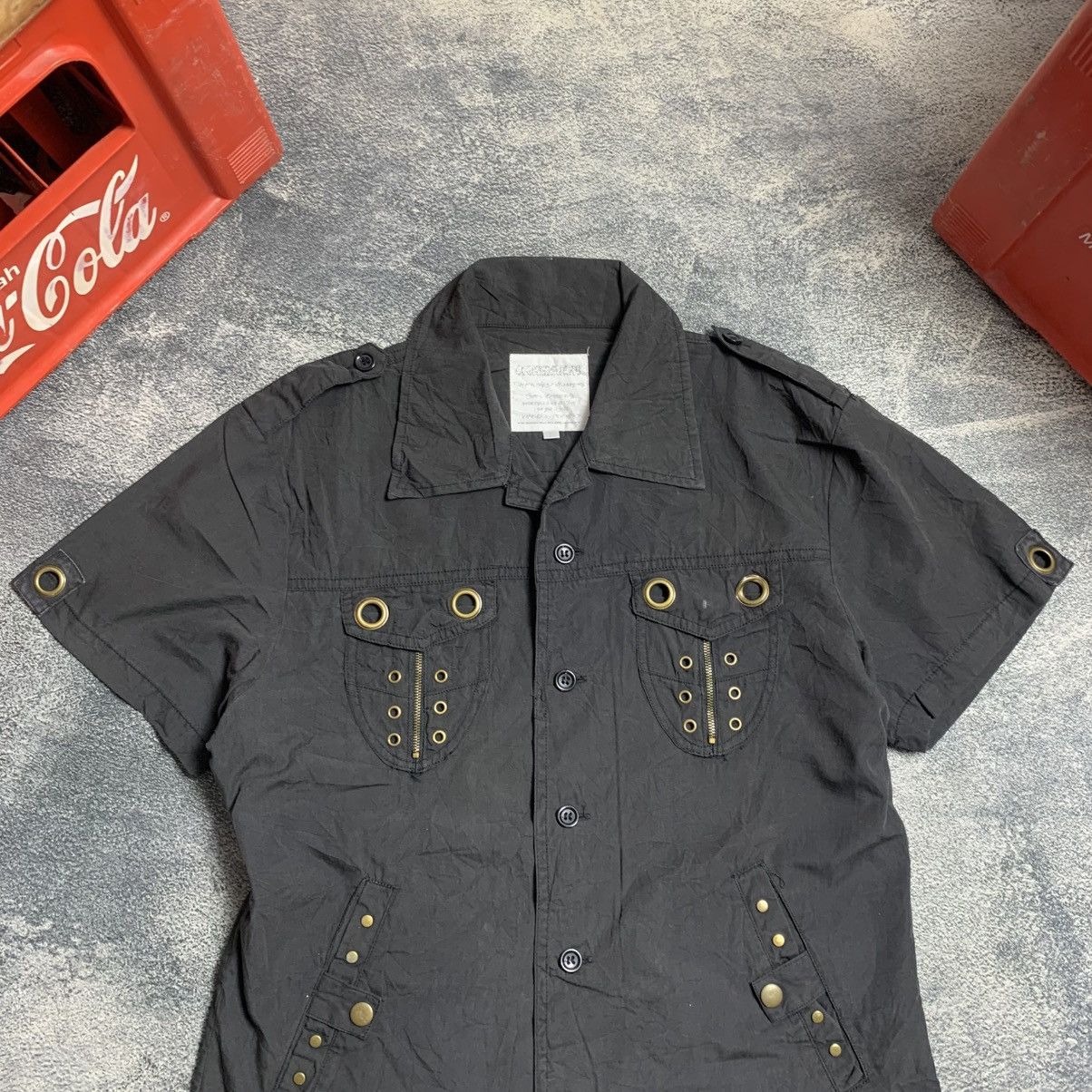 Japanese Brand Clone Devgru Bondage Punk Button Up shirt Size US L / EU 52-54 / 3 - 3 Thumbnail