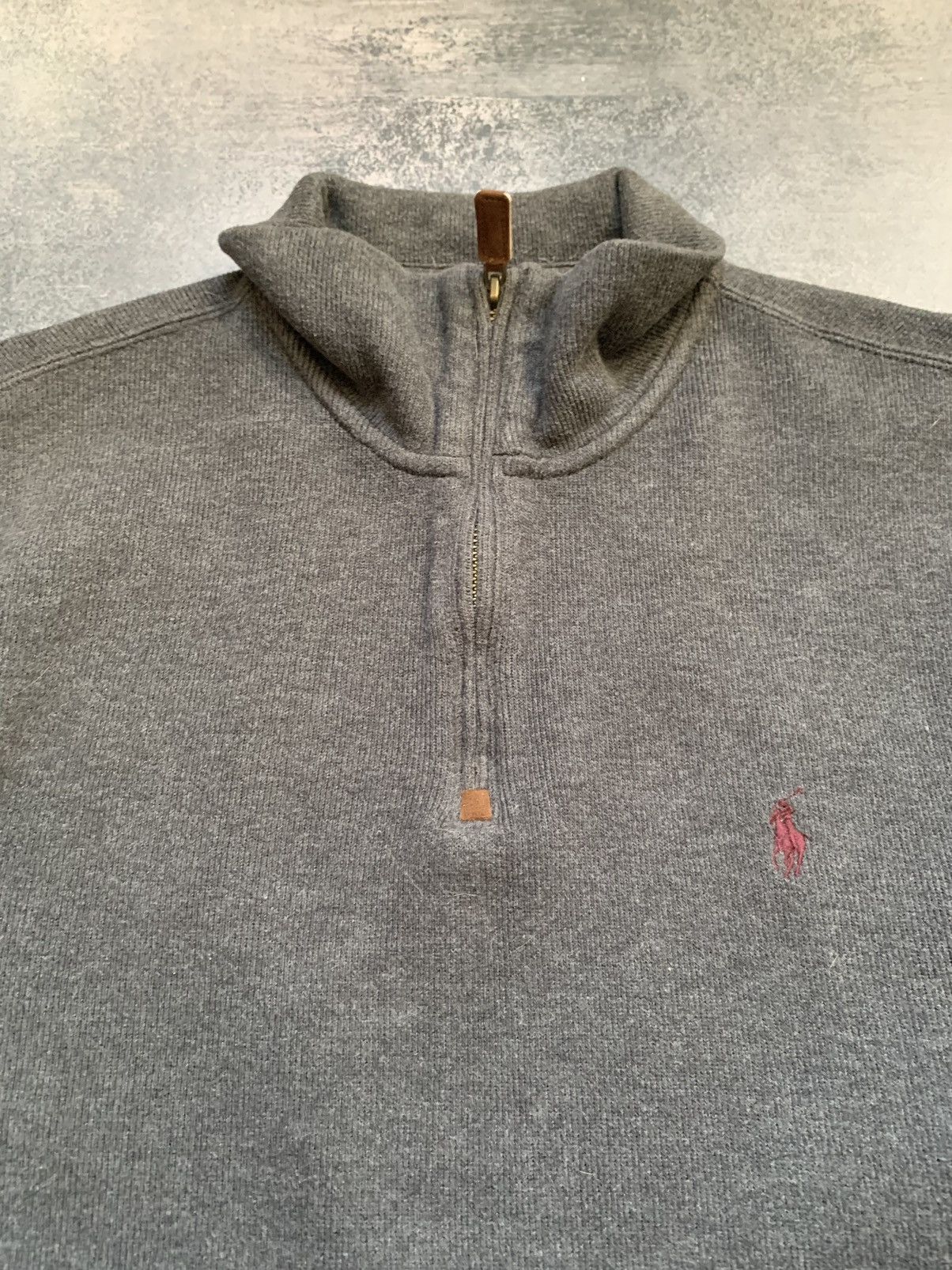 Polo Ralph Lauren × Vintage Vintage Polo Ralph Lauren Zip 1/4 Sweatshirt Old Money Y2K Size US M / EU 48-50 / 2 - 3 Thumbnail