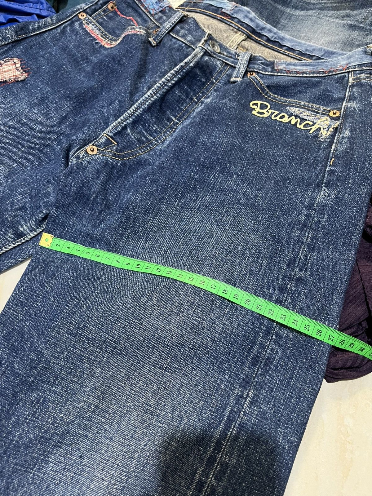 Japanese Brand Medical Branch Patch Denim Size US 30 / EU 46 - 12 Thumbnail