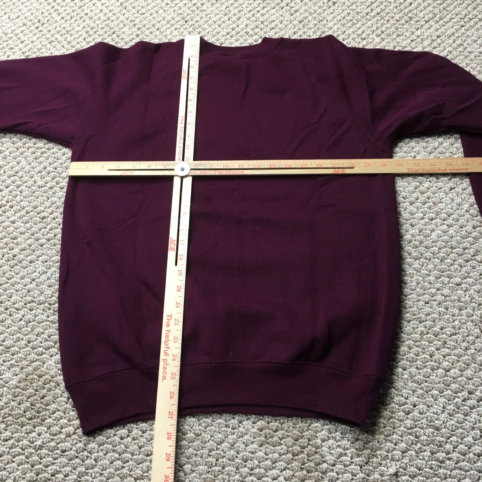 Vintage Vintage 80s Hanes Blank Sweatshirt Size US L / EU 52-54 / 3 - 4 Thumbnail