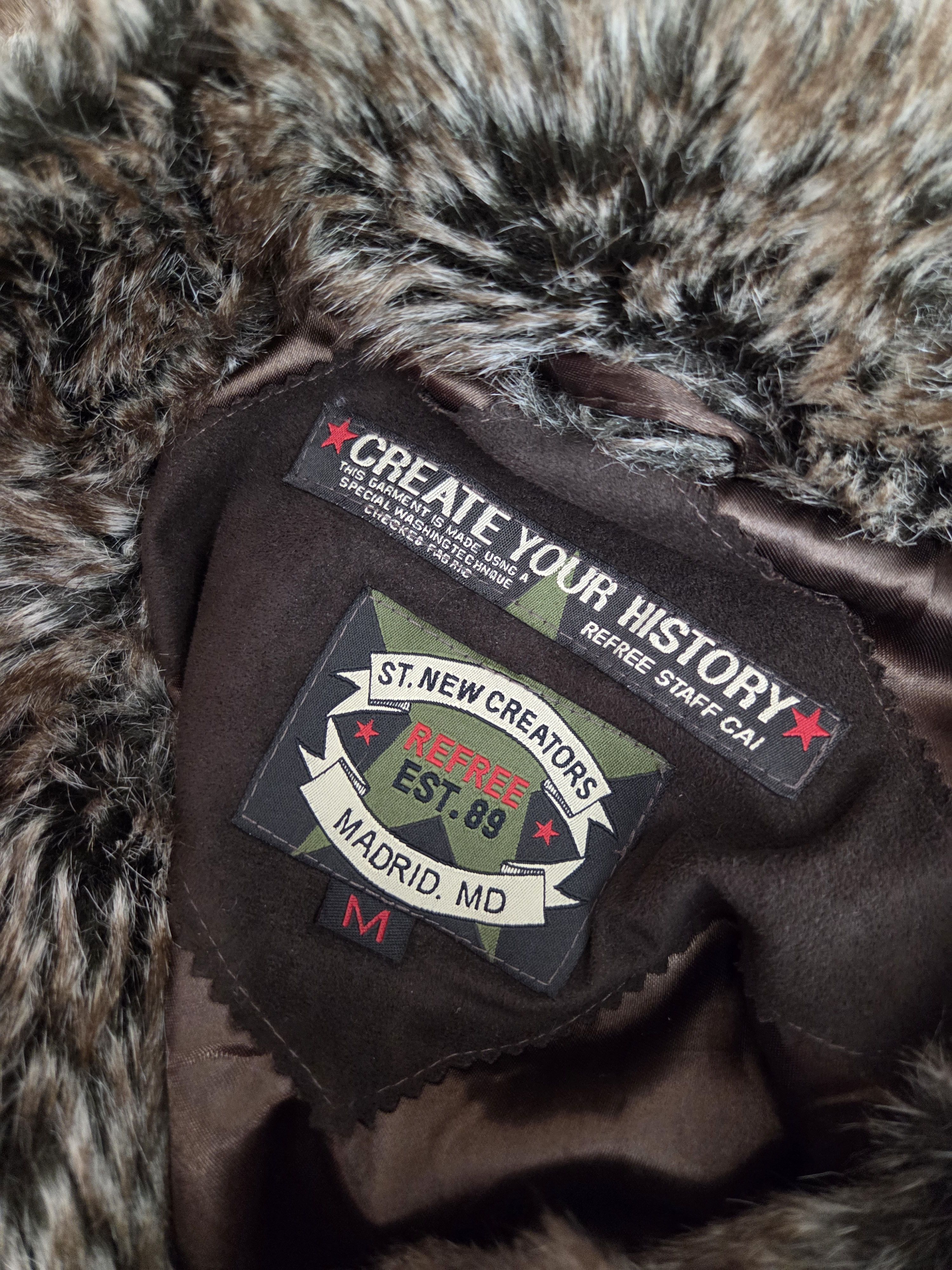 Japanese Brand Vintage faux fur bomber jacket japan archive avant garde Size M / US 6-8 / IT 42-44 - 5 Thumbnail