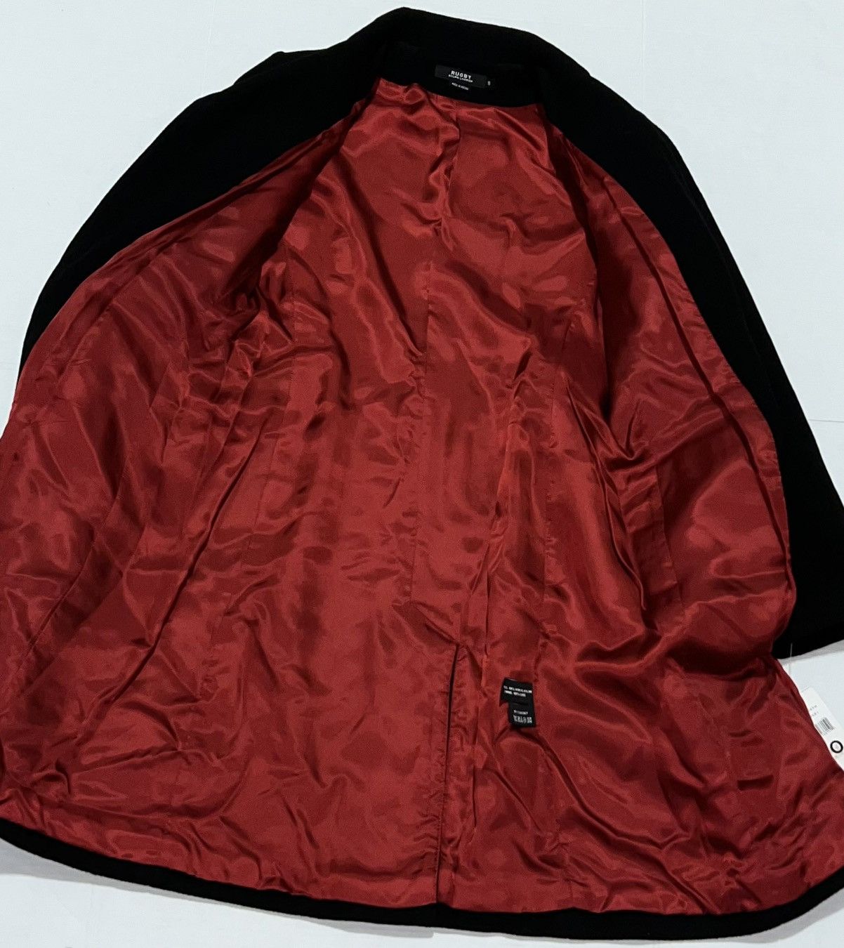 Rugby Ralph Lauren Vintage New Rugby Ralph Lauren Longline Wool Long Coat Black Size L / US 10 / IT 46 - 5 Thumbnail