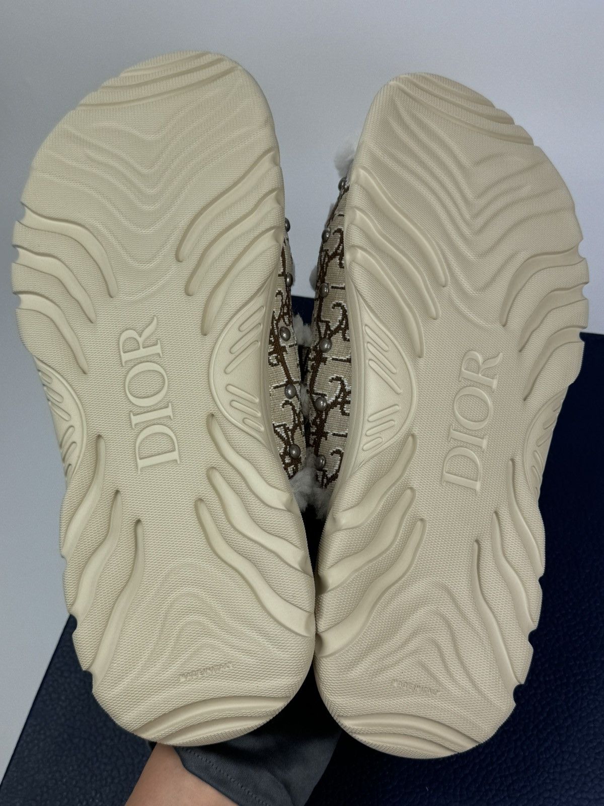 Dior × Travis Scott CACTUS JACK OBLIQUE PRINT ADJUSTABLE SLIDES Size US 10 / EU 43 - 6 Thumbnail