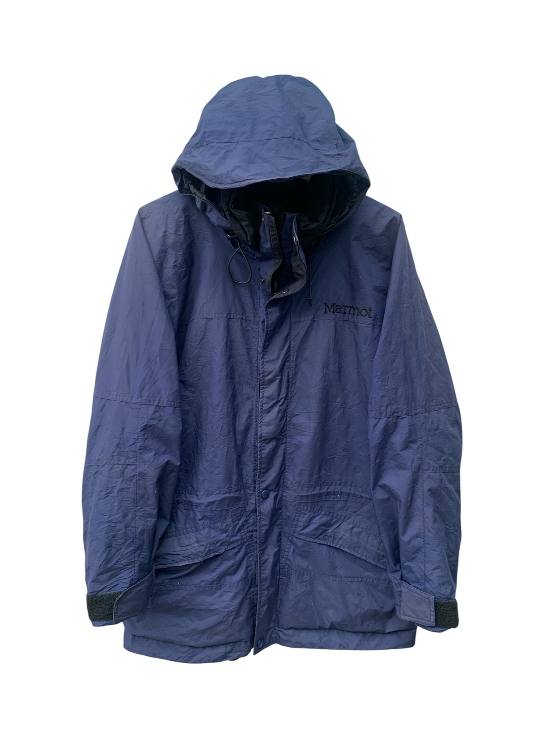 Marmot Vintage Marmot Goretex Hoodie Jacket Size US S / EU 44-46 / 1 - 1 Thumbnail