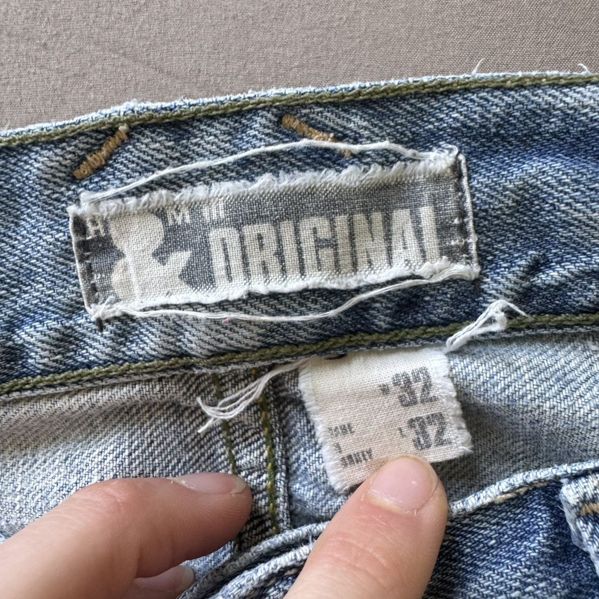 H&M Vintage H&M Original Distressed Jeans Size US 32 / EU 48 - 4 Thumbnail