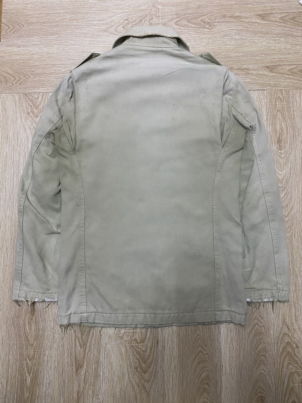 Maison Margiela Maison Margiela 10 M65 military thrashed jacket Size US M / EU 48-50 / 2 - 2 Thumbnail