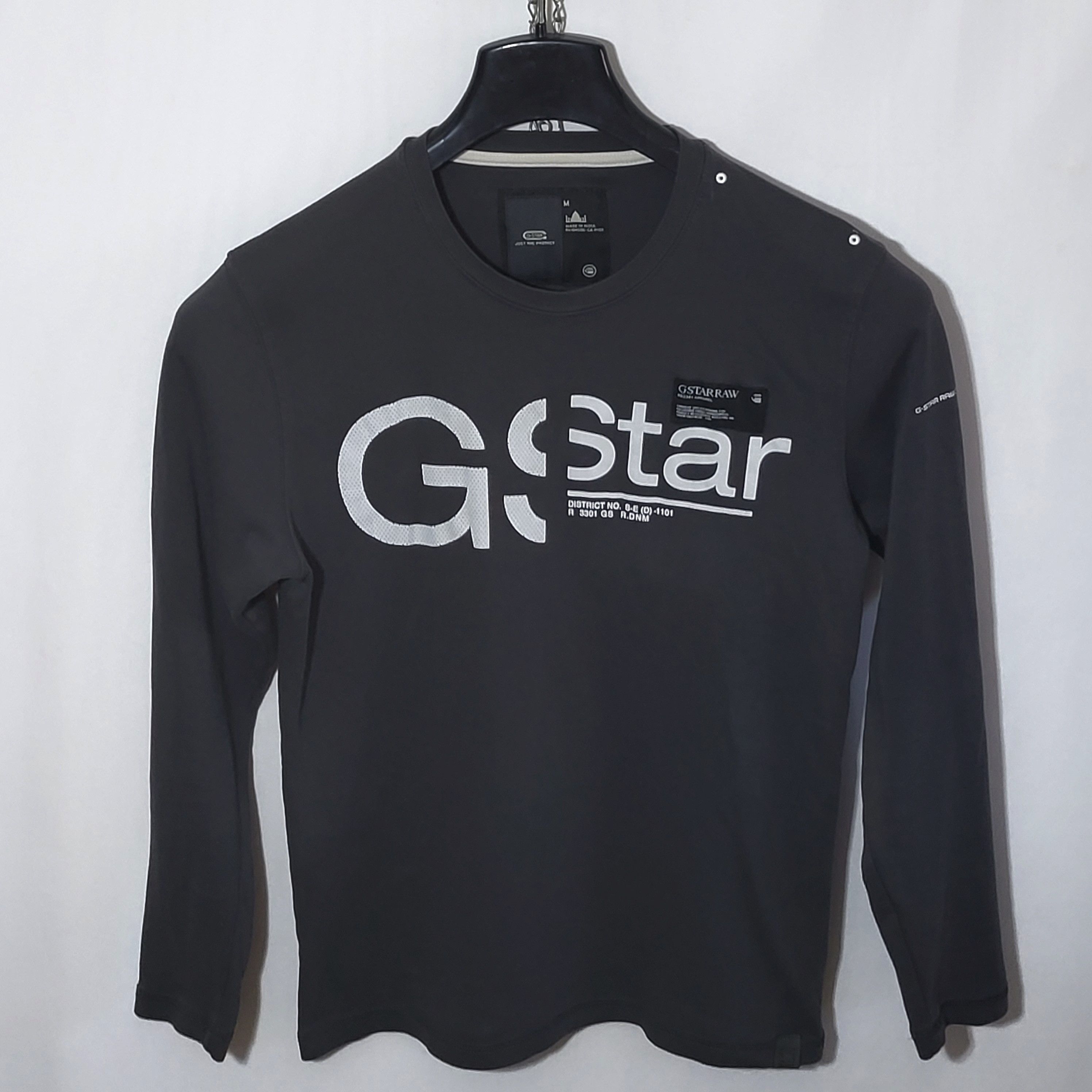 G-Star G-Star Raw Long Sleeve t-shirt big logo Size US M / EU 48-50 / 2 - 1 Thumbnail