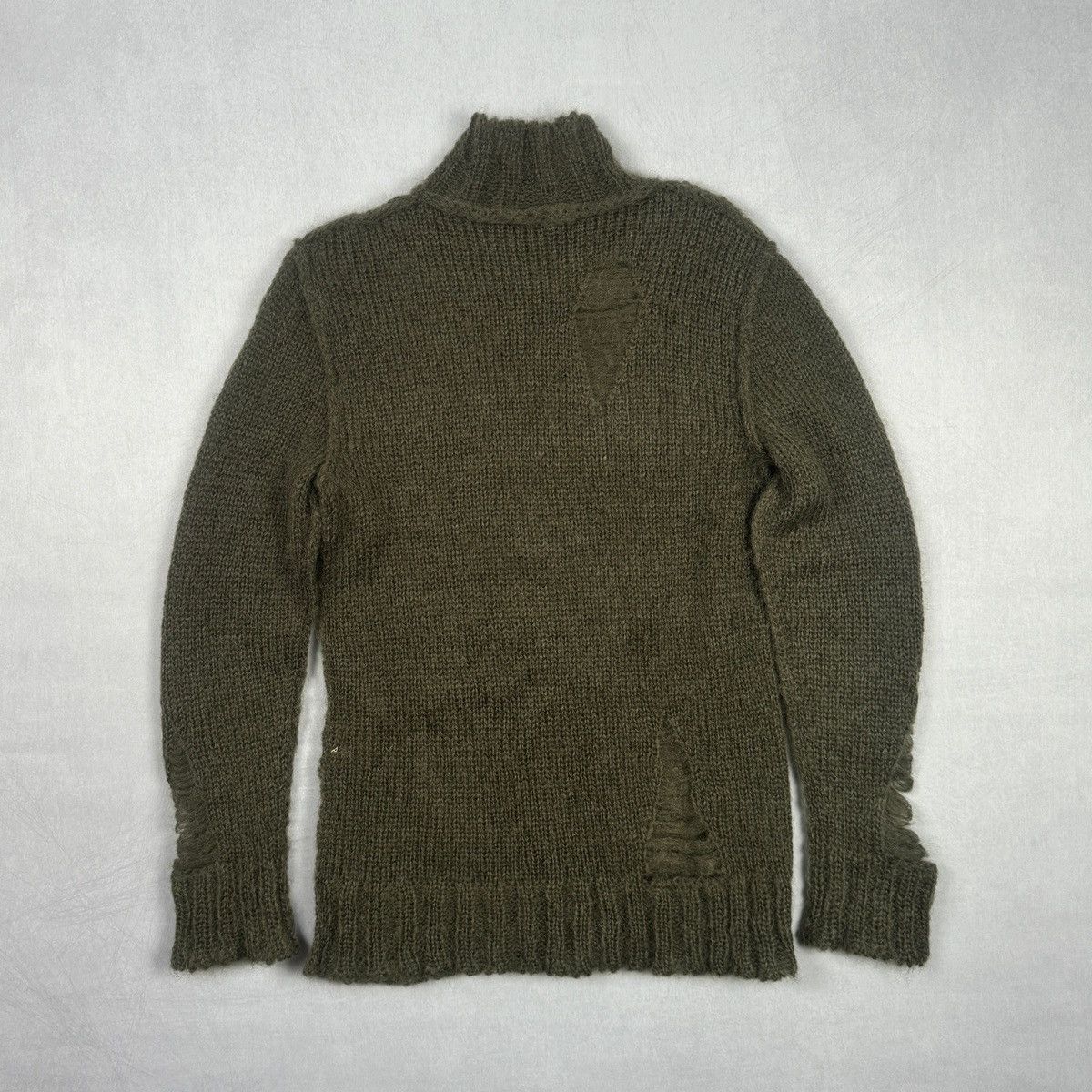 HES Distressed Mohair Sweater