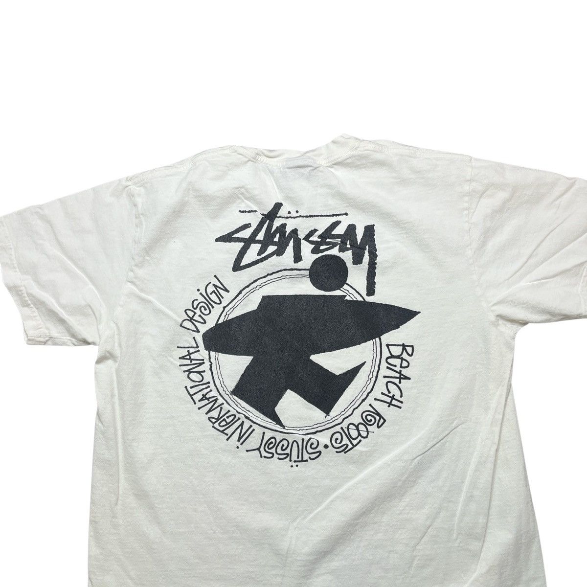 stussy beach roots tee