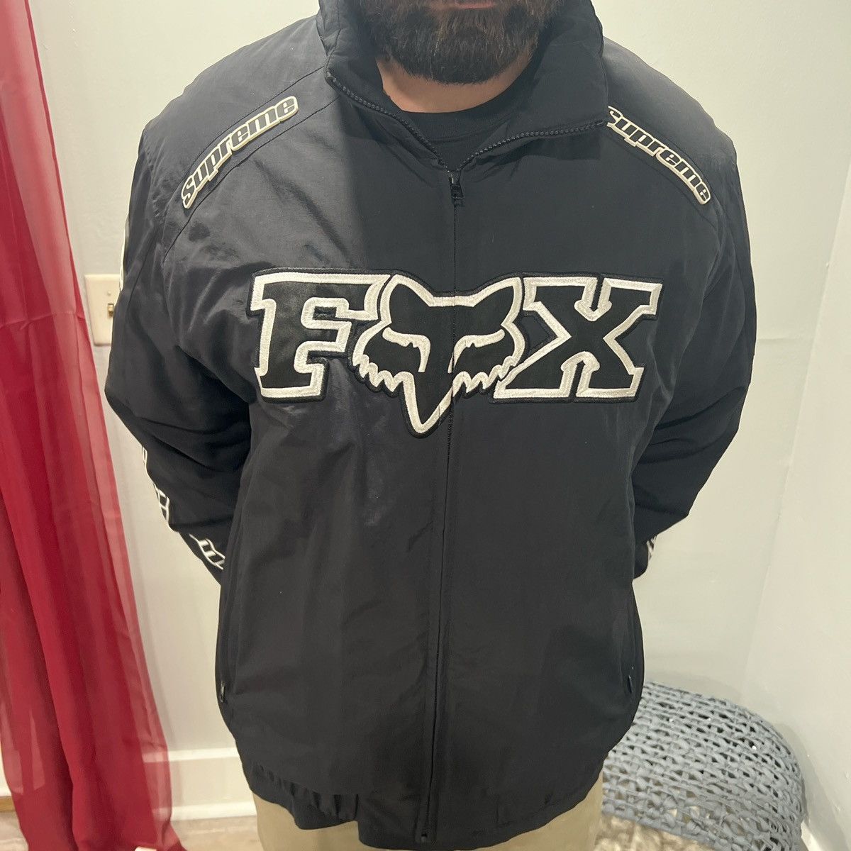 Supreme®/Fox® Racing Puffy Jacket – Supreme