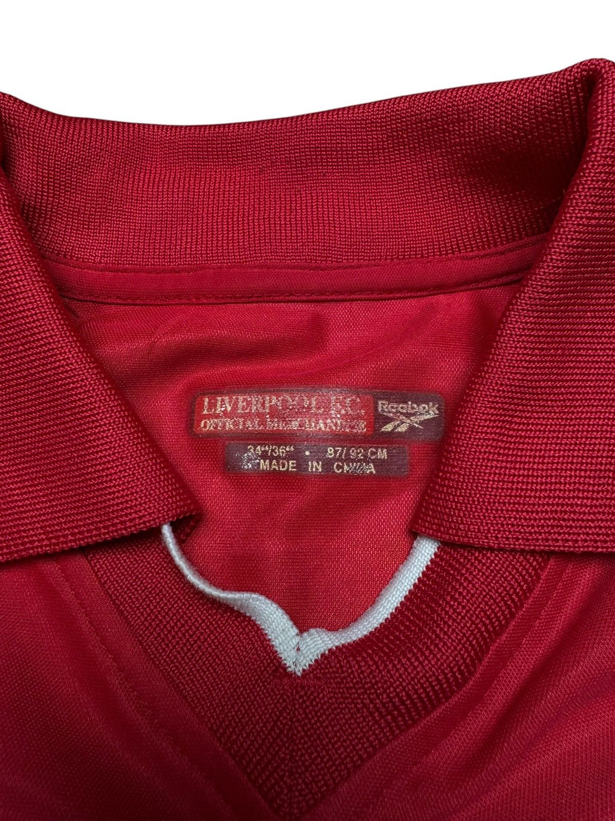 Reebok Liverpool Home Football Shirt 2000/02 Young L Reebok D774 Size US S / EU 44-46 / 1 - 5 Thumbnail