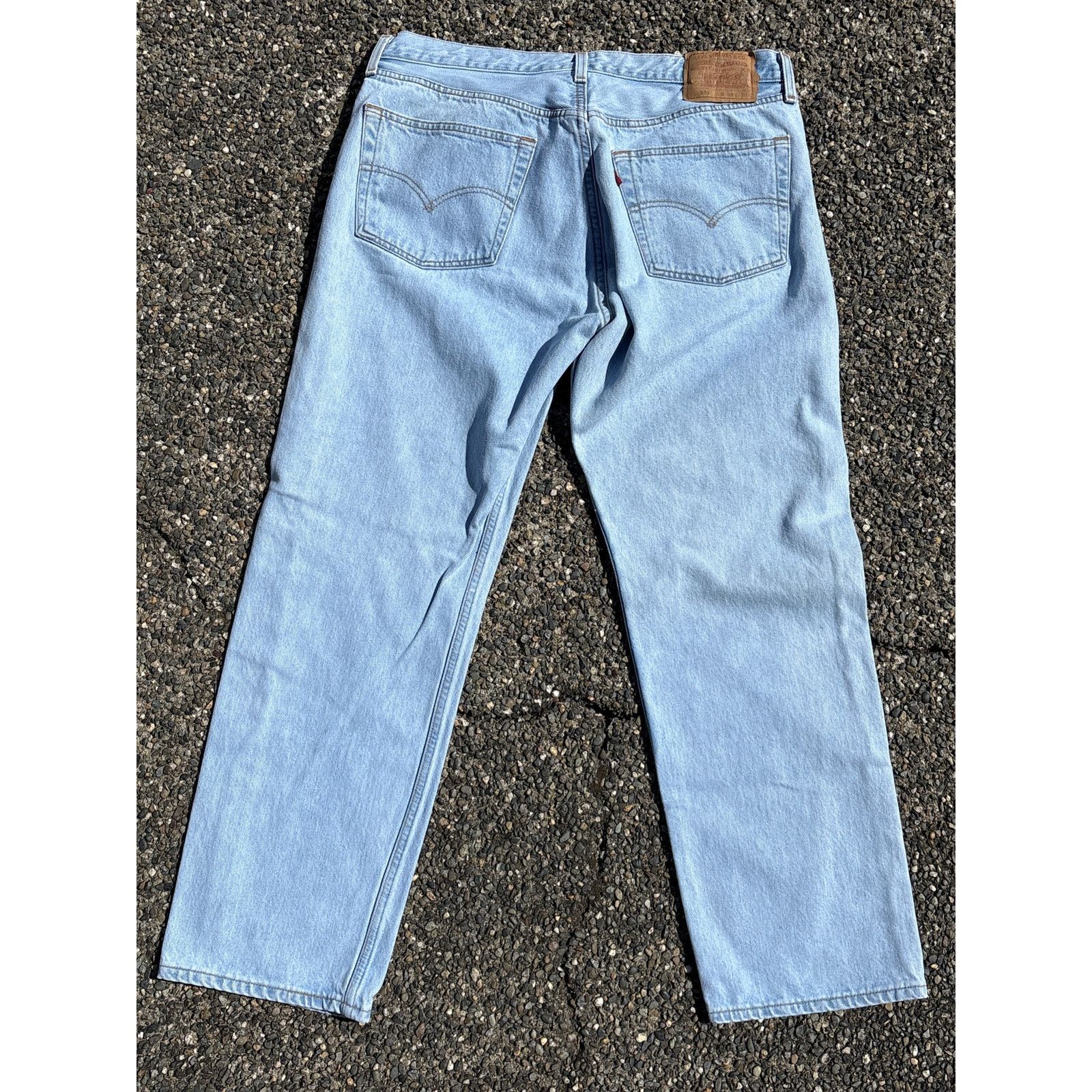 Levi's Vintage 1996 Made in USA Levi’s 501 38x30 R tab 1/10 rare Size US 38 / EU 54 - 4 Thumbnail