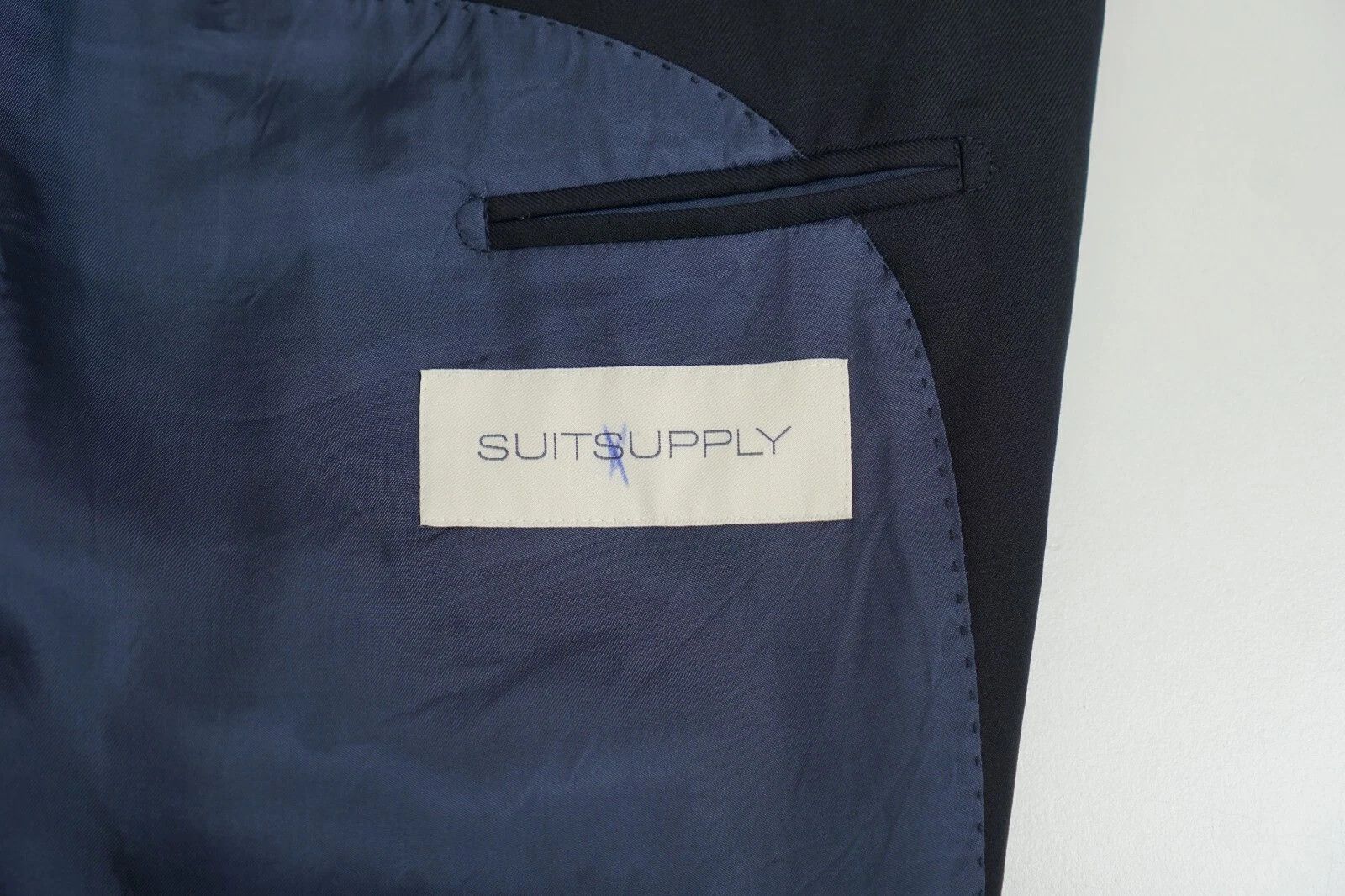 Suitsupply Men Suitsupply Suit La Spalla Single Breasted Navy US50S Size 50S - 4 Thumbnail
