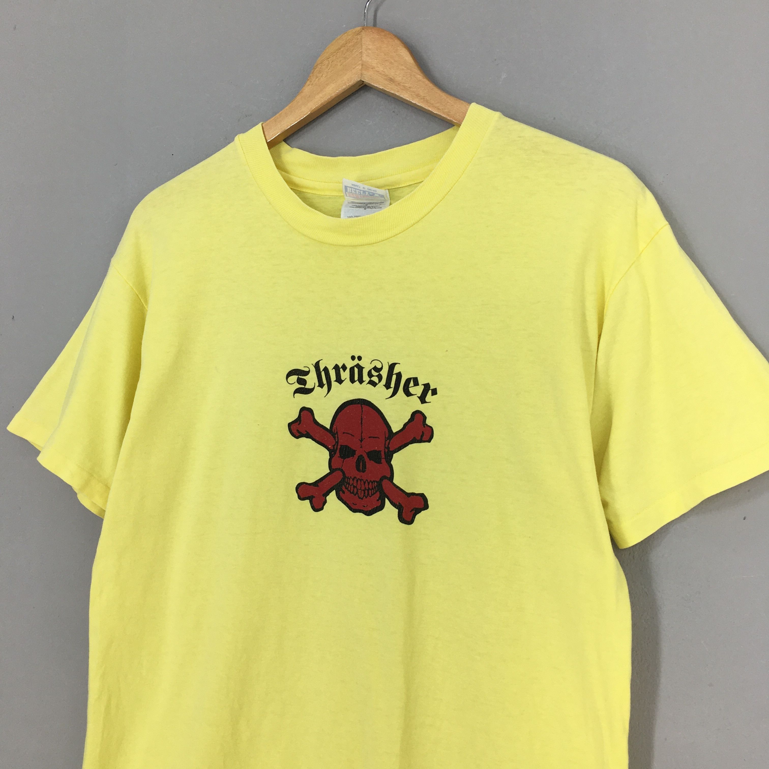 Thrasher Vintage Thrasher Magazine Bones Skull Skater T shirt Medium Size US M / EU 48-50 / 2 - 3 Thumbnail