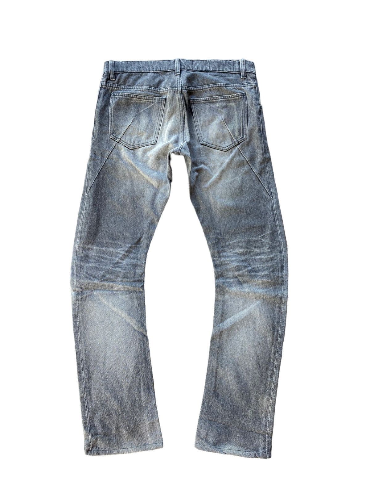 Attachment 👘SALE👘ATTACHMENT DENIM PANTS MADE IN JAPAN BIKER Size US 33 - 2 Thumbnail
