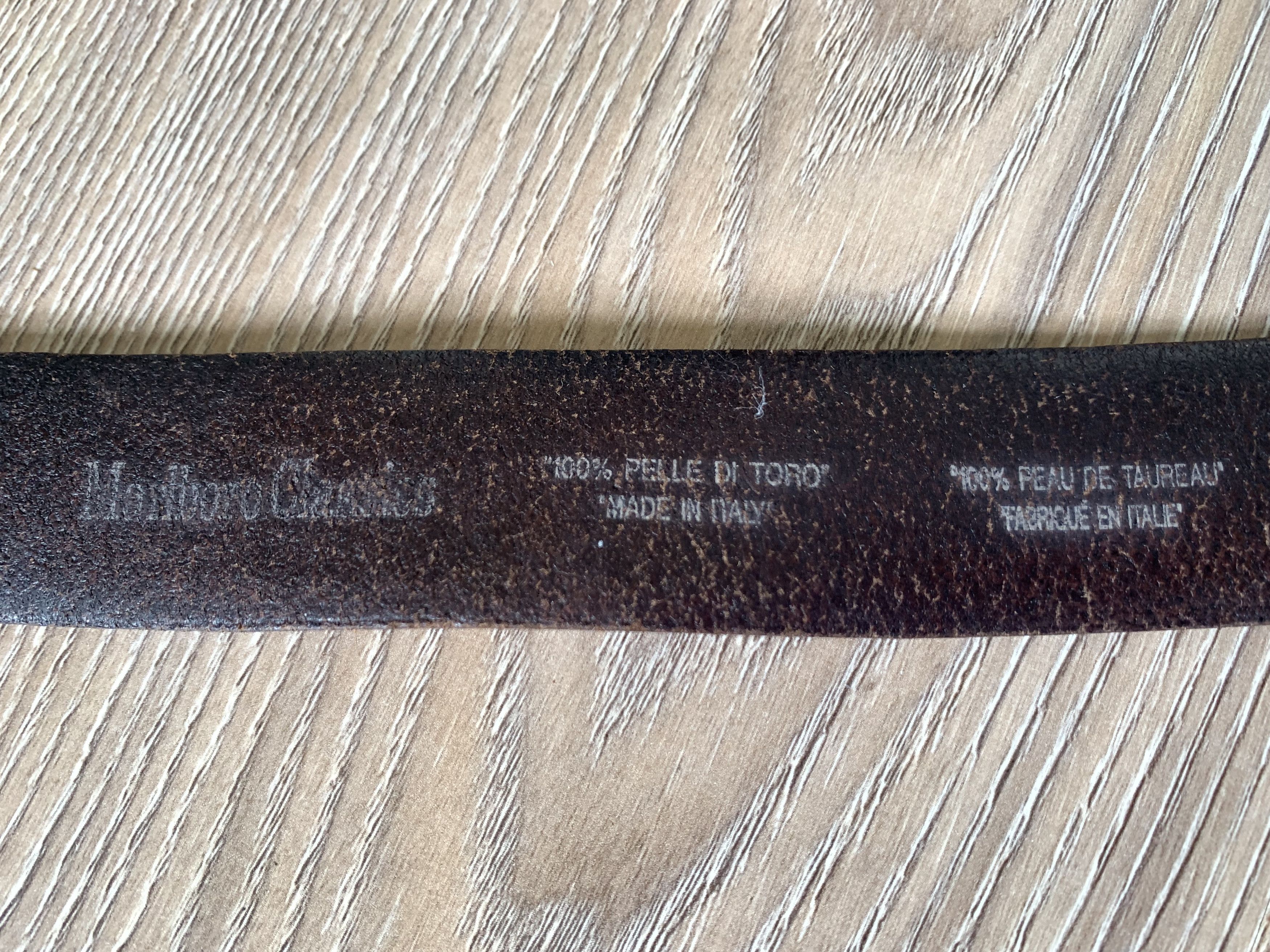 Marlboro Classics × Vintage Marlboro Classics Vintage Black Leather Belt Size ONE SIZE - 6 Thumbnail