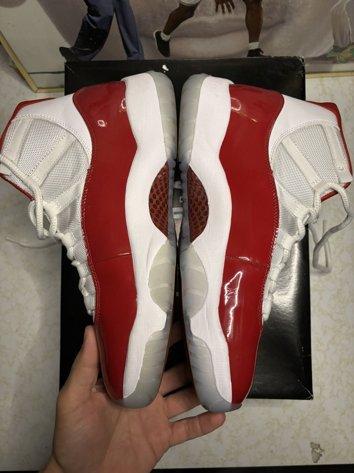Jordan Brand Air Jordan 11 Retro Cherry Size US 11.5 / EU 44-45 - 3 Thumbnail
