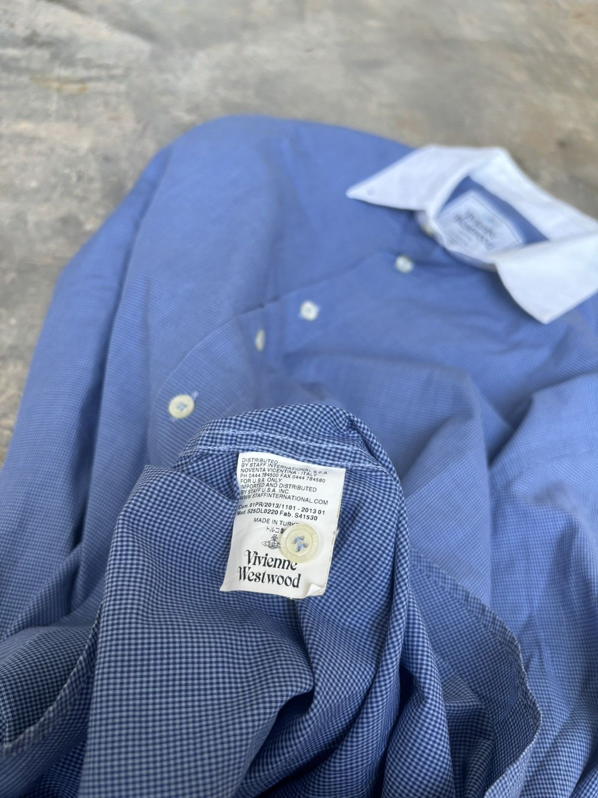 Vivienne Westwood Vivienne Westwood Man London Shirt Size US L / EU 52-54 / 3 - 6 Thumbnail