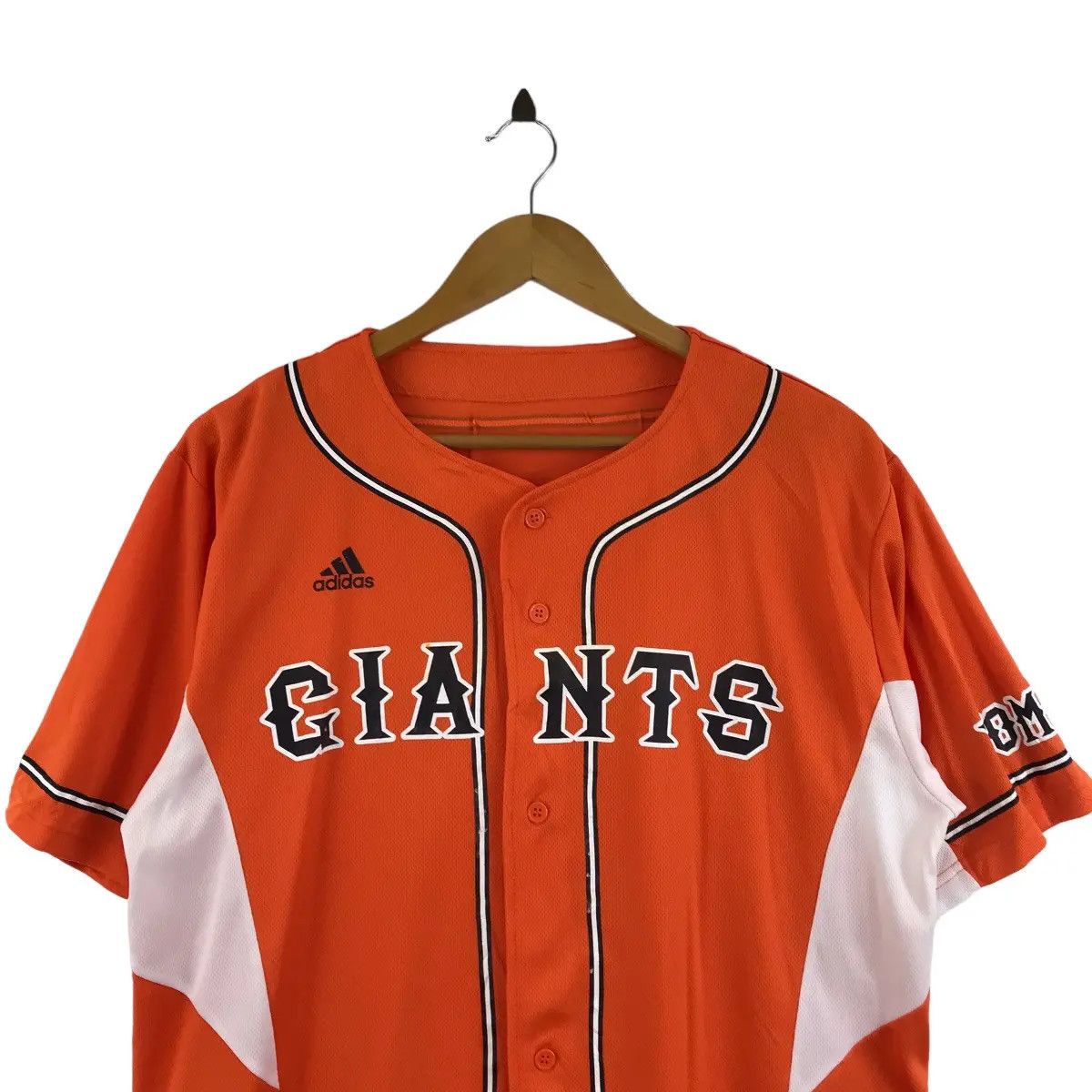 Adidas Vtg ADIDAS x YOMIURI GIANTS Nippon Japan Baseball Jersey Size US L / EU 52-54 / 3 - 2 Thumbnail