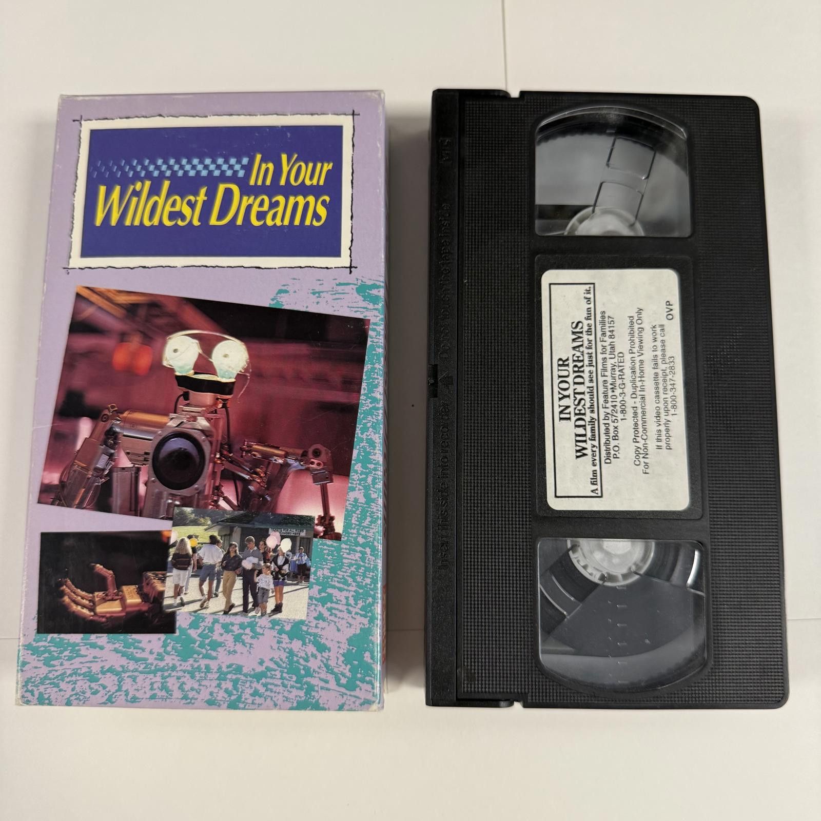 Designer In Your Wildest Dreams VHS 1991 Tape NR 87 Mins RARE Size ONE SIZE - 3 Thumbnail