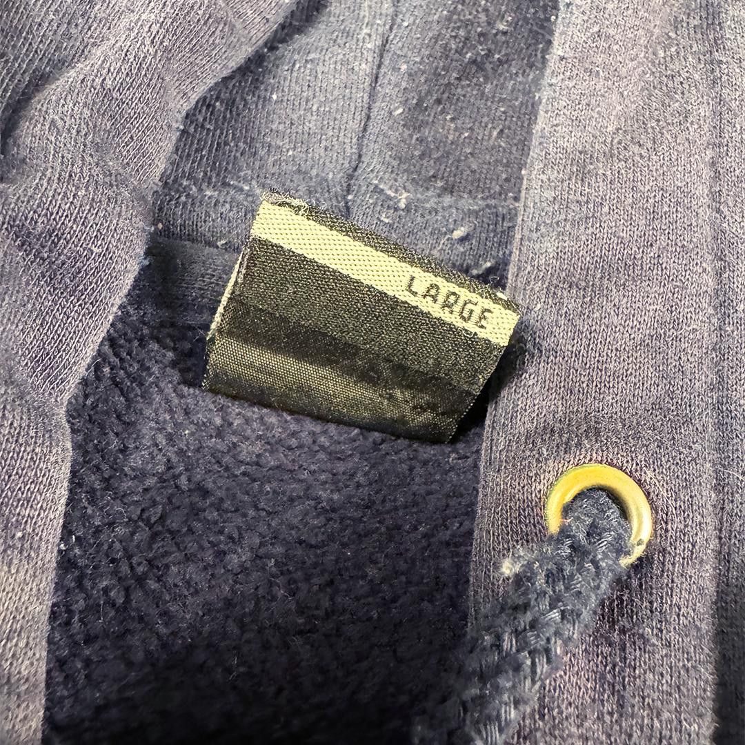 Stussy Stussy Velvet Logo Grey Hoodie (L) Size US L / EU 52-54 / 3 - 4 Thumbnail