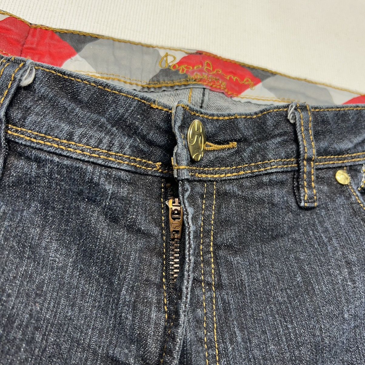 Pepe Jeans × Vintage VTG Pepe Jeans Blue Flared Bootcut London Pocket Patch Y2K Size 34" / US 12 / IT 48 - 8 Thumbnail