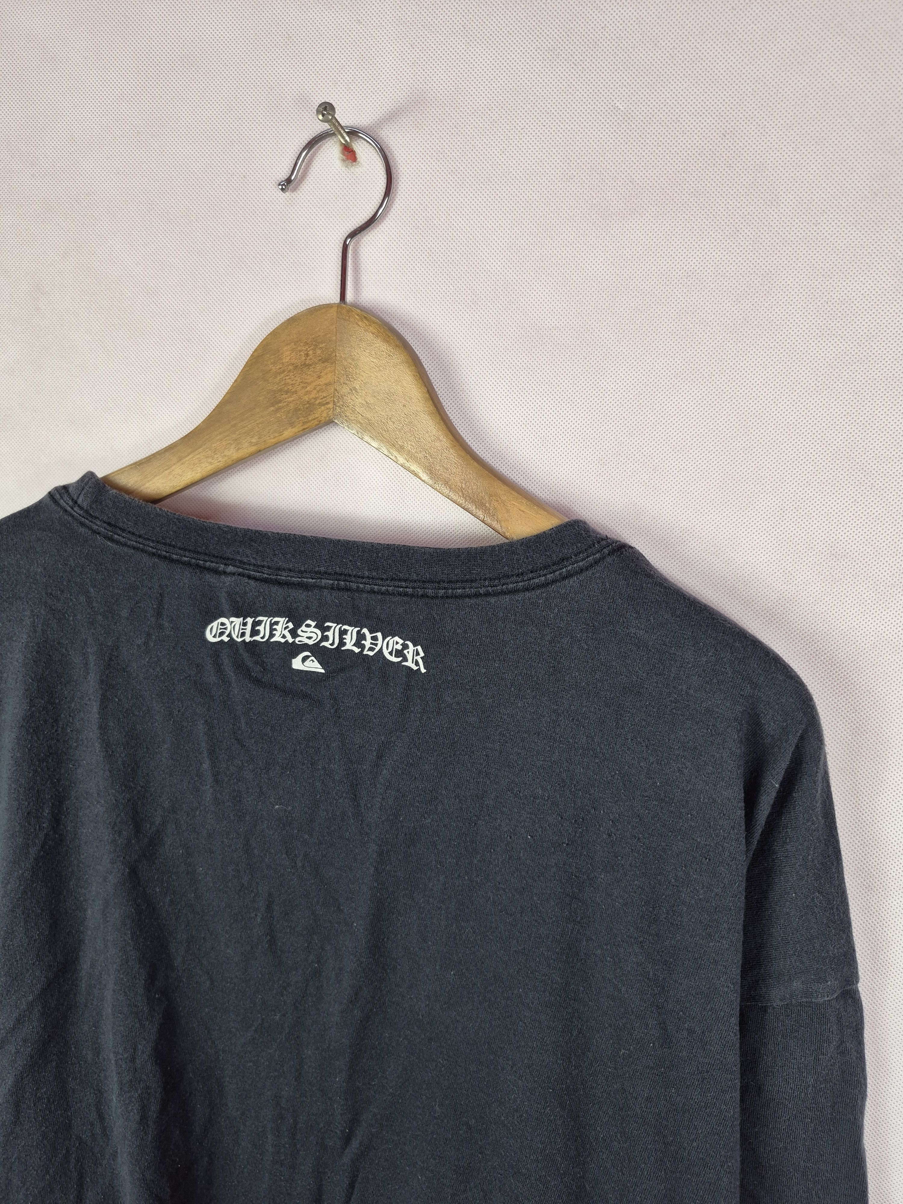 Quiksilver 🔥 Quiksilver Culture Lifestyle Big Logo Surf Skate Tee Size US XL / EU 56 / 4 - 5 Thumbnail