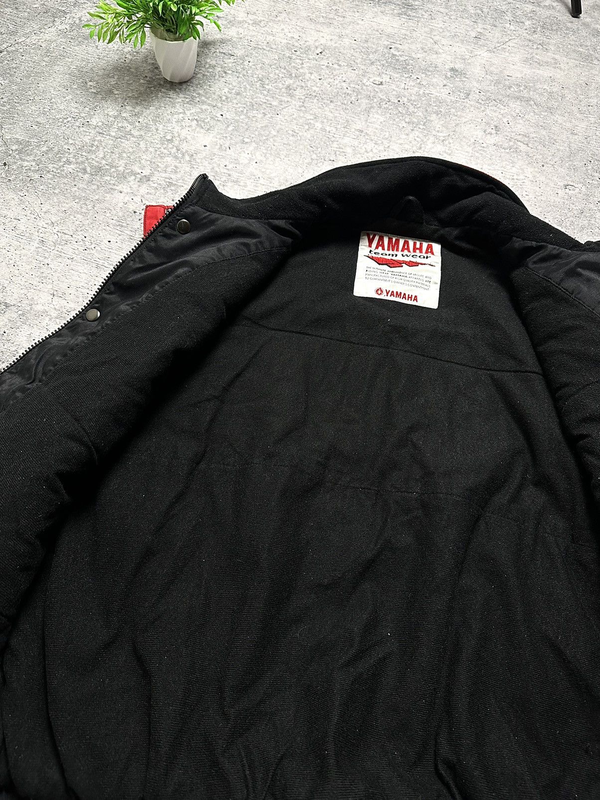 Yamaha Vintage 90s Yamaha R1 Racing MotoSport Moto Vest Size US XL / EU 56 / 4 - 8 Thumbnail