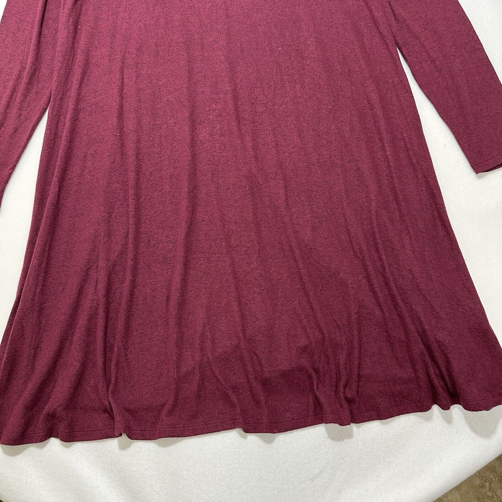 Old Navy Old Navy XL Tall Sweater Dress Long Sleeve A-Line Burgundy Size XL / US 12-14 / IT 48-50 - 5 Thumbnail